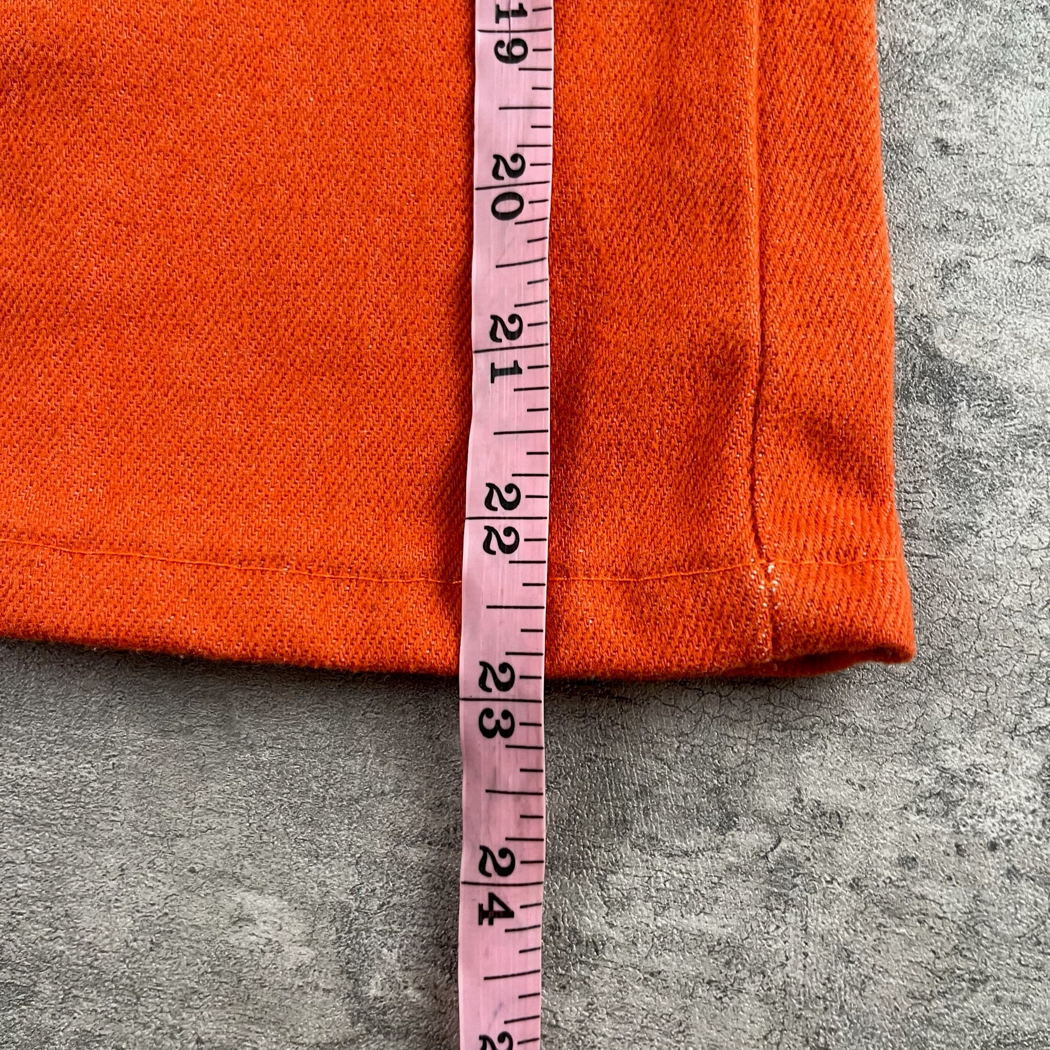 Vintage Orange Denim Pants 4T
