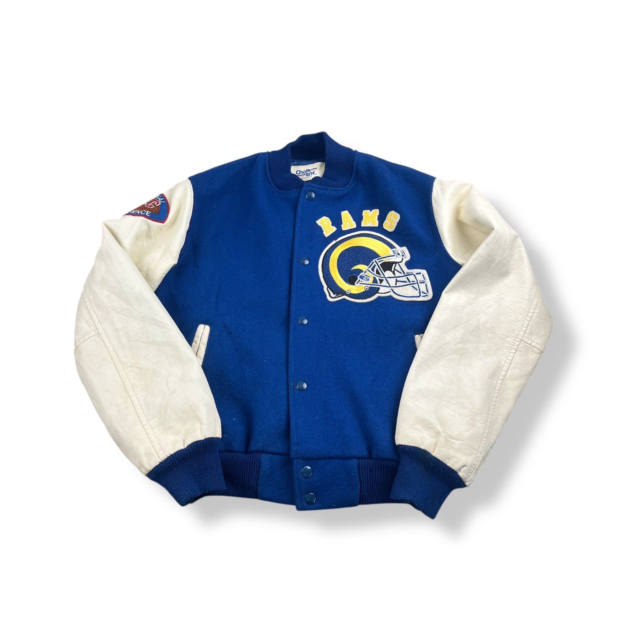 Vintage Chalkline Los Angeles Rams Varsity Jacket Adult Small