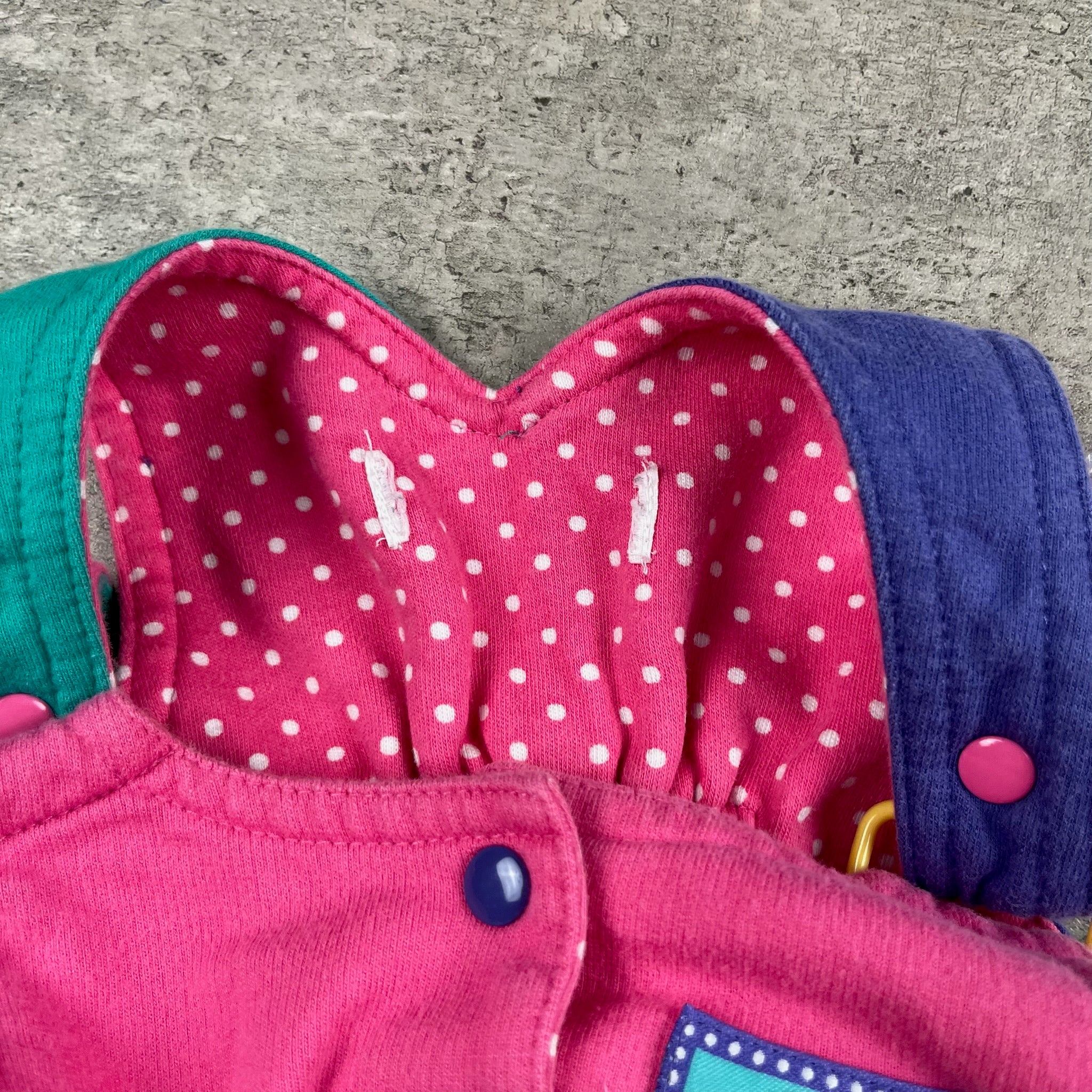 Vintage Gymboree Pastel Romper 6-9 Months