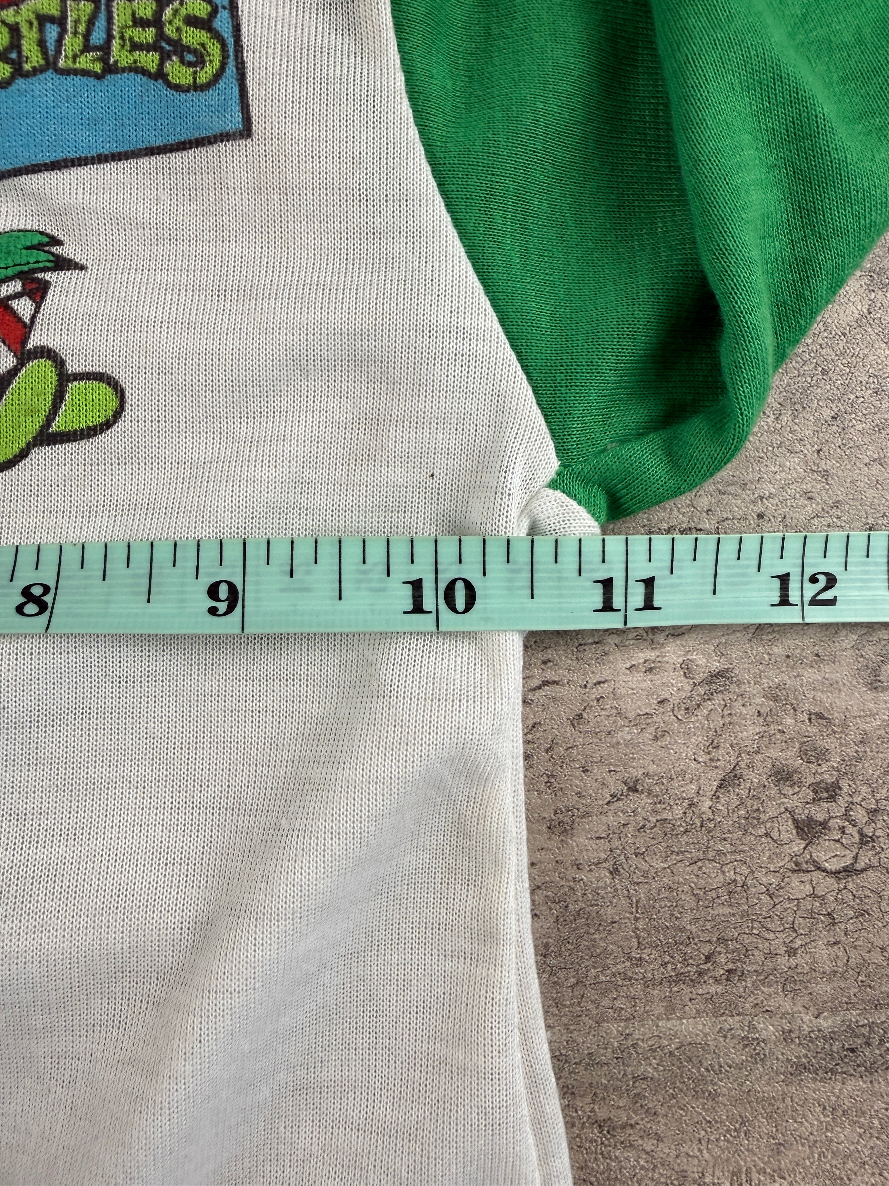 Vintage TMNT Christmas Long Sleeve PJ Top 12 Months