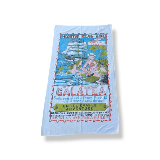 Vintage Beach Towel