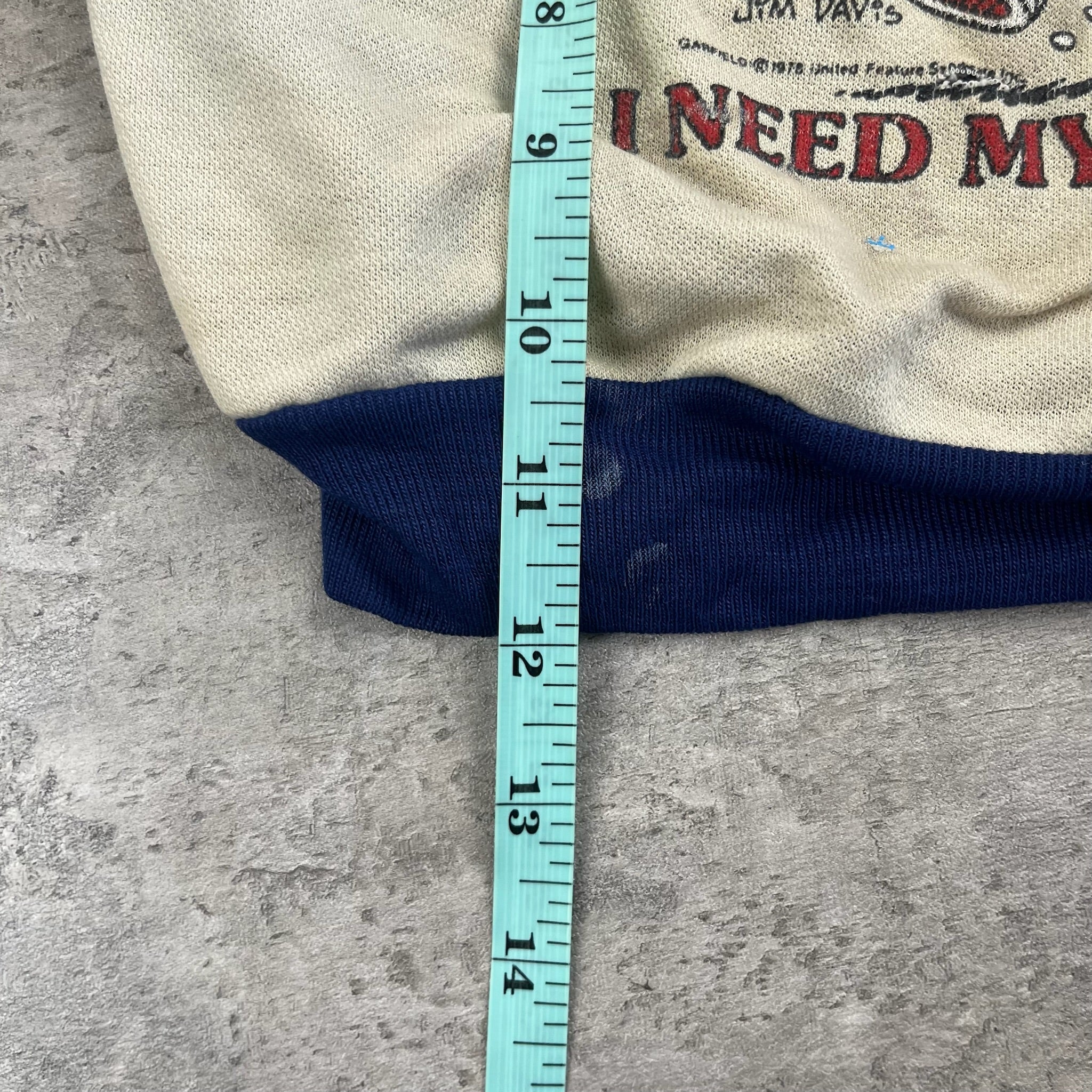 Vintage Garfield Hoodie 18 Months