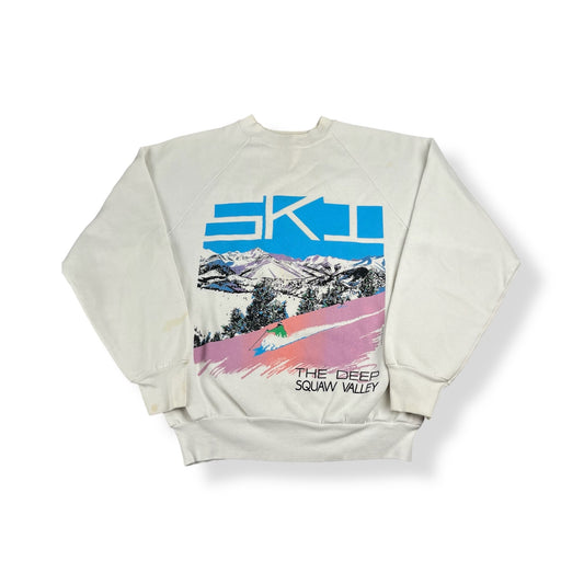 Vintage Ski Crewneck Youth Medium