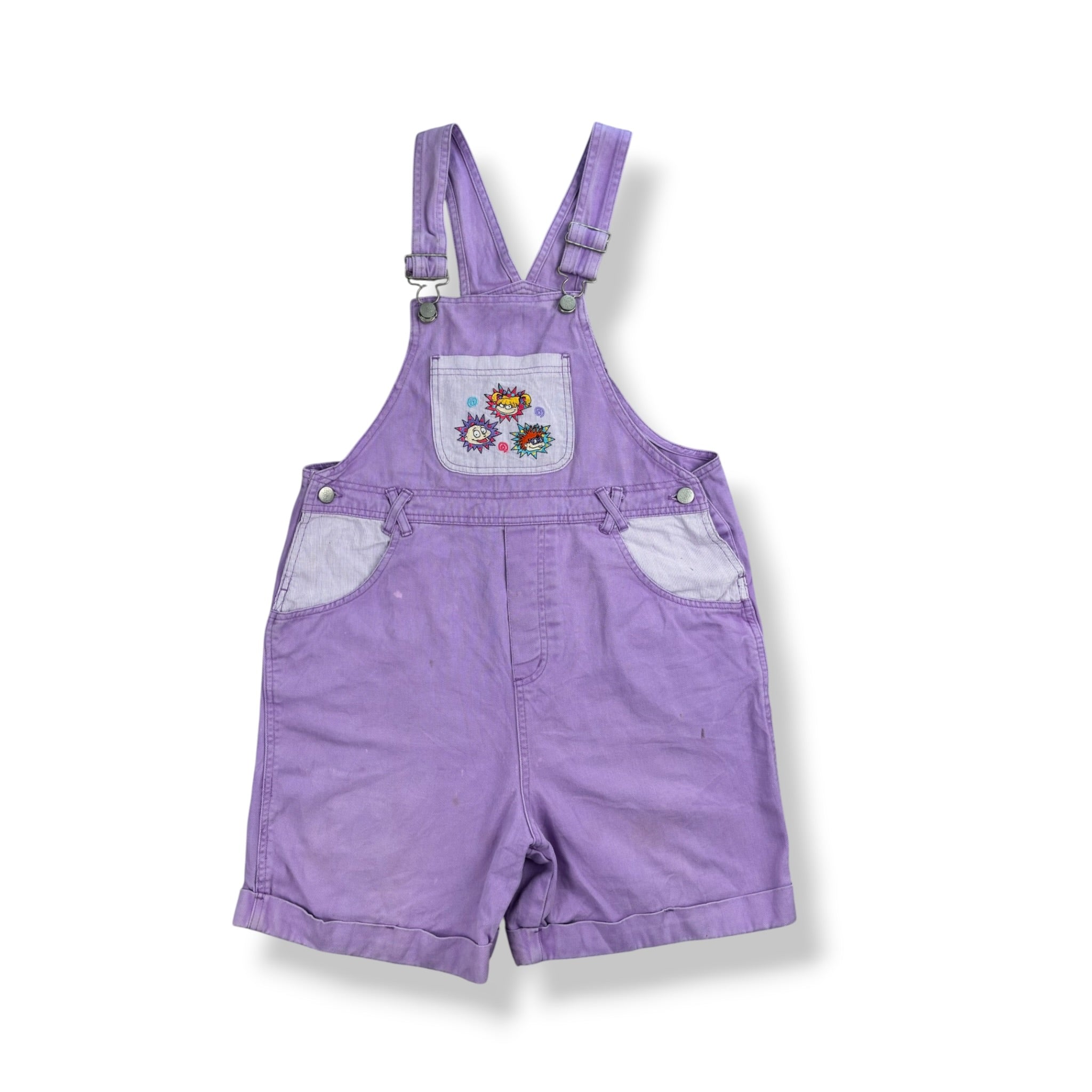 Vintage Rugrats Shortalls Youth Large