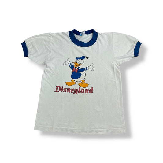 Vintage 80's Donald Duck Disneyland Ringer 5T