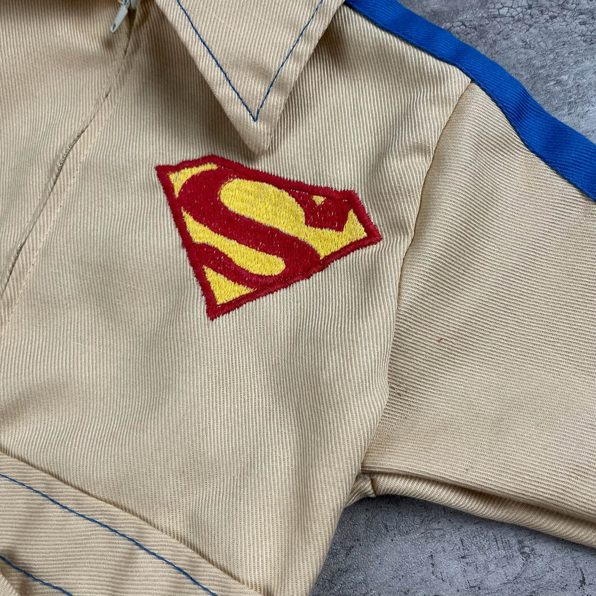 Vtg 70's Superman Coveralls 2T