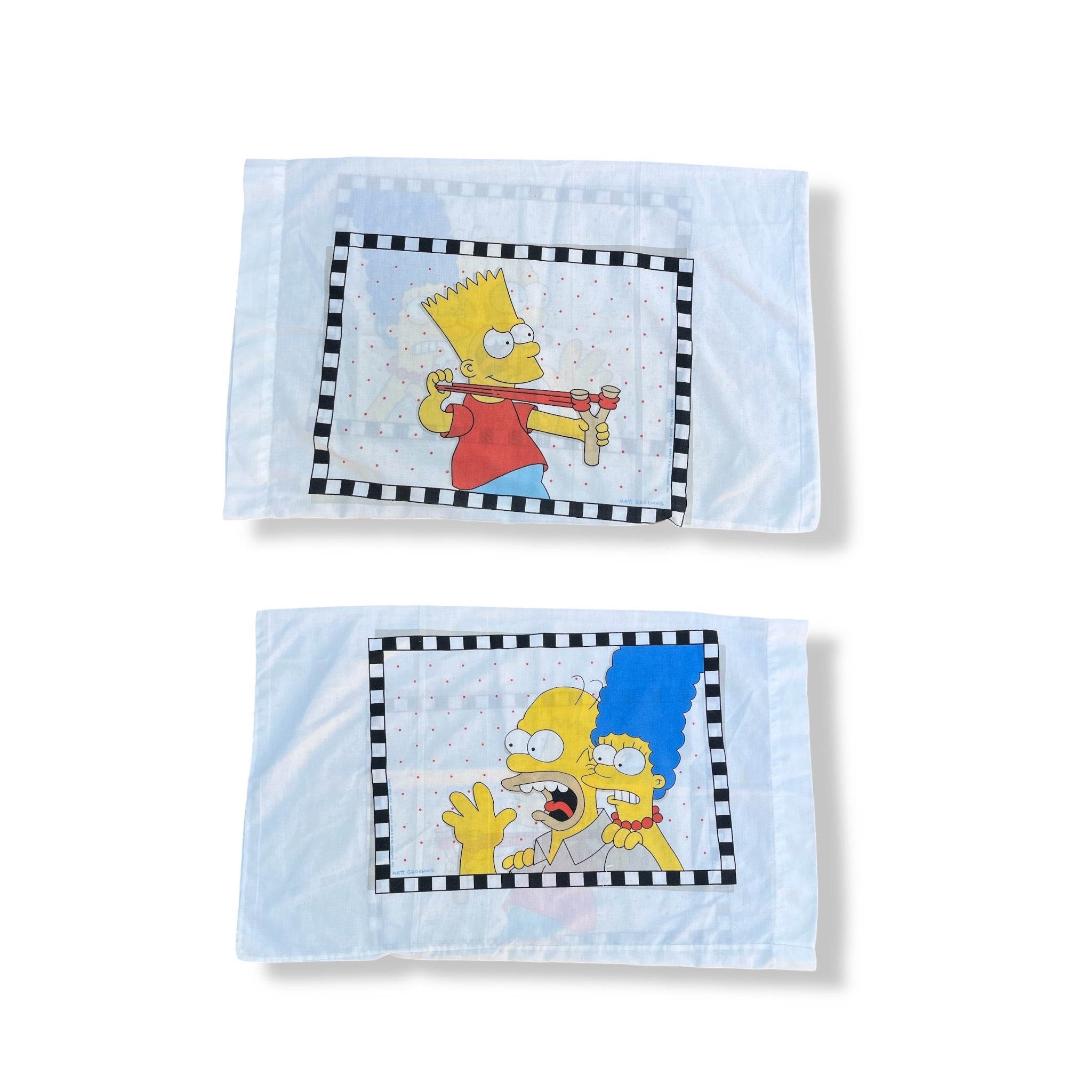 Vintage Simpsons Pillowcase