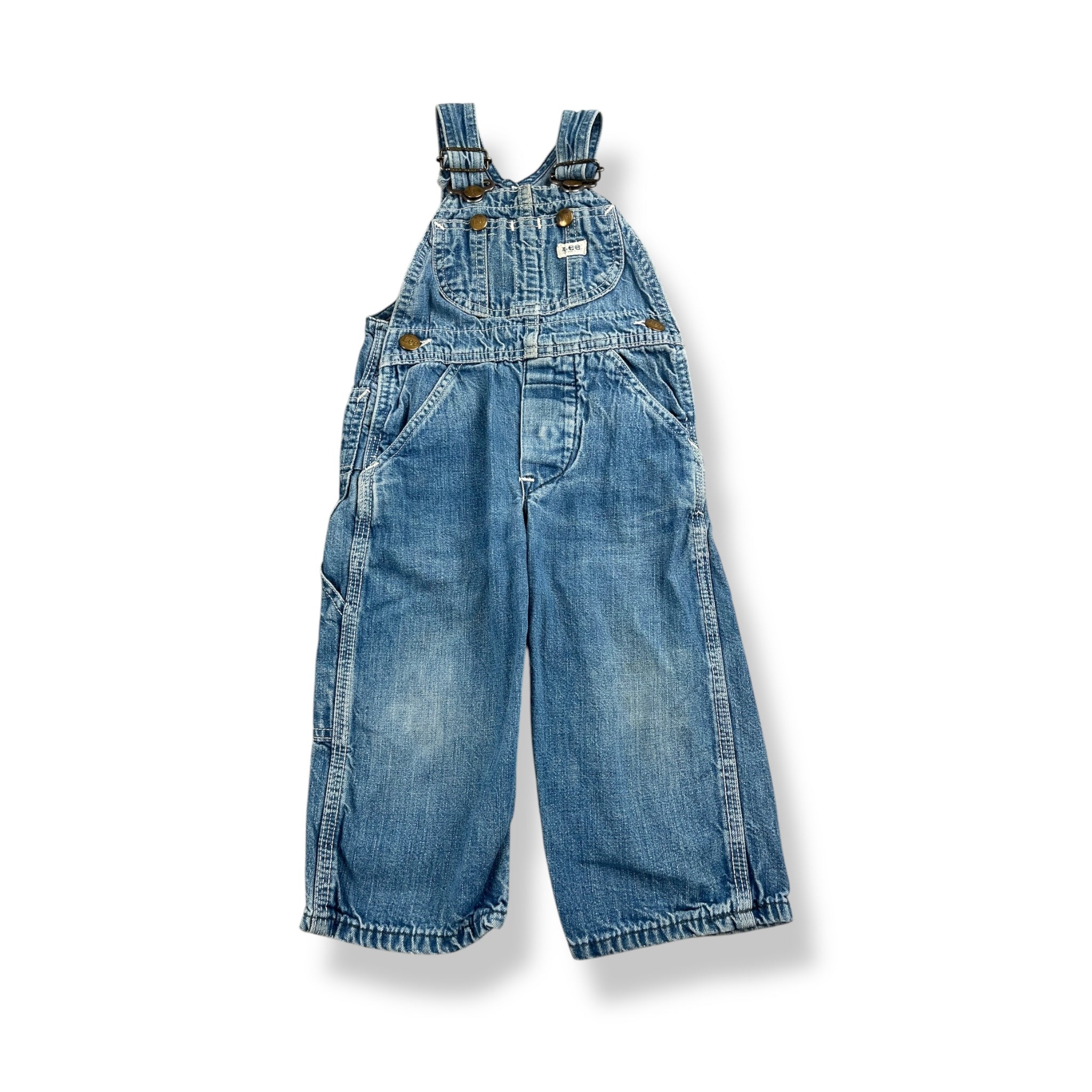 Vintage Lee Denim Overalls 18 Months