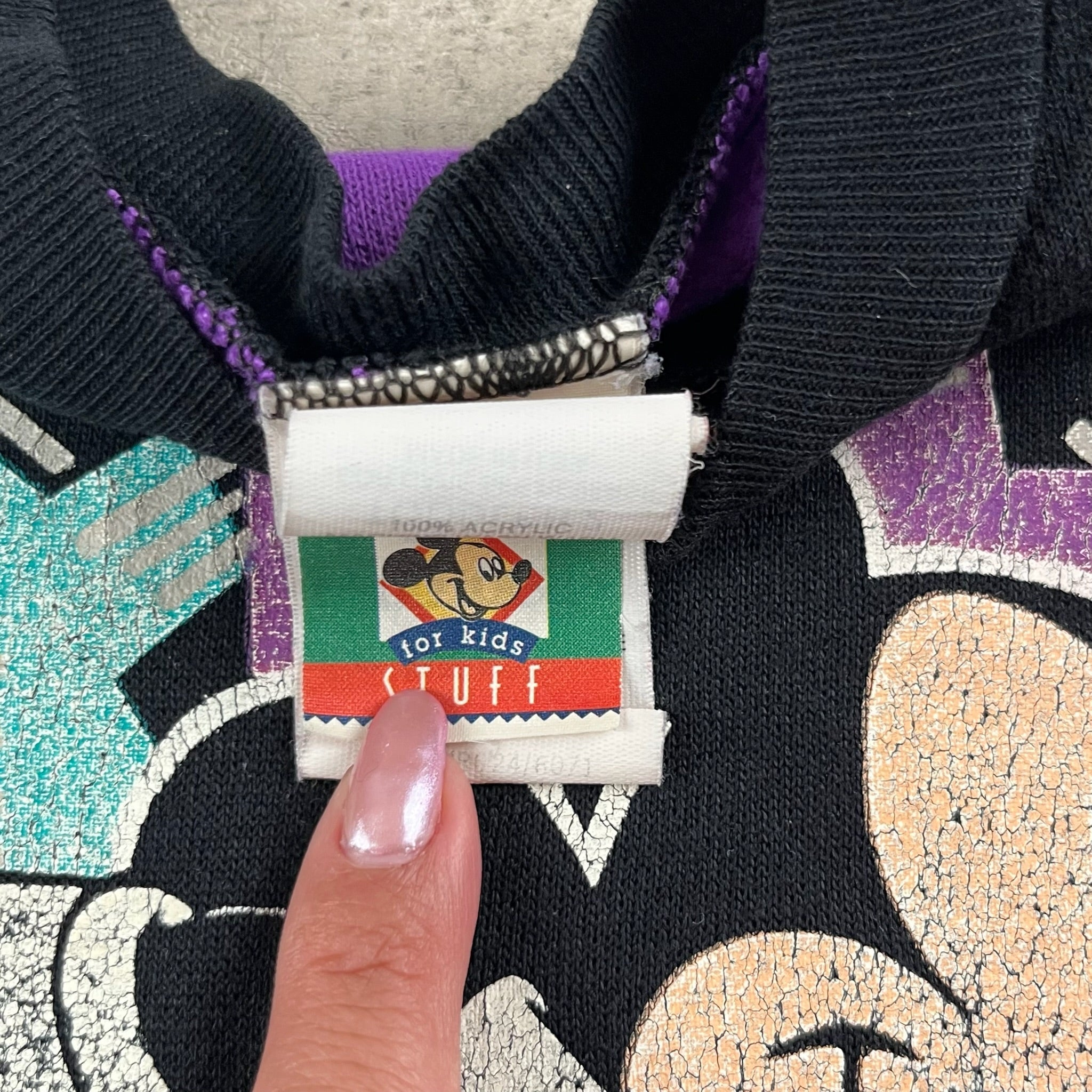 Vintage Mickey Mouse Sweater 18 Months