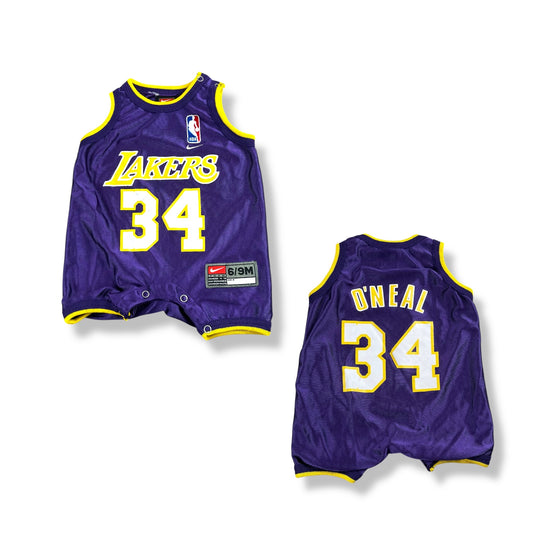 Los Angeles Lakers Shaquile O'Neal  Romper 6/9 Months