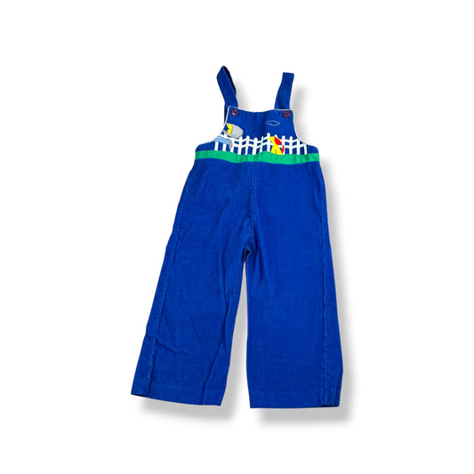 Vintage Corduroy Overalls 3/4T