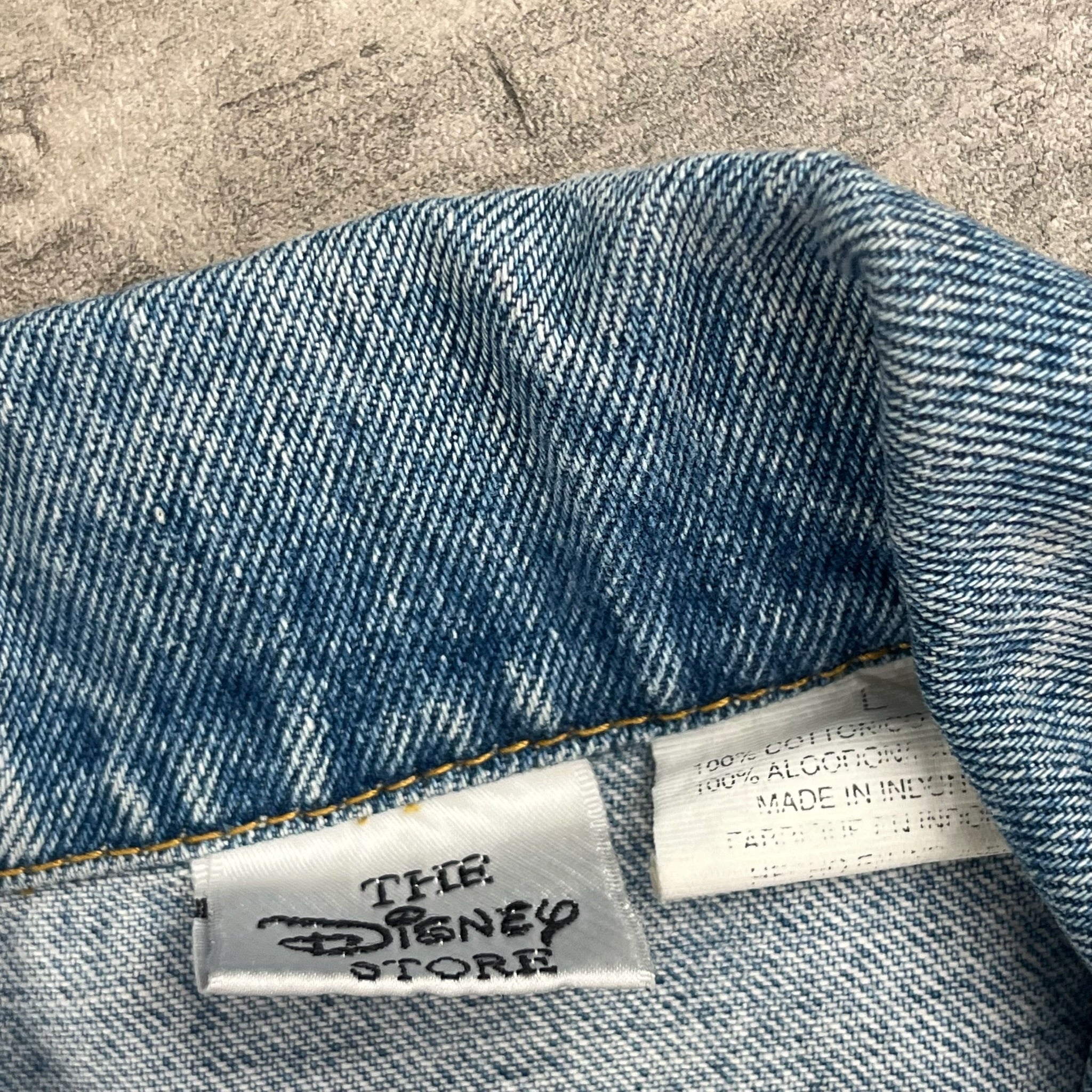 Vintage Mickey & Friends Denim Jacket Youth Medium
