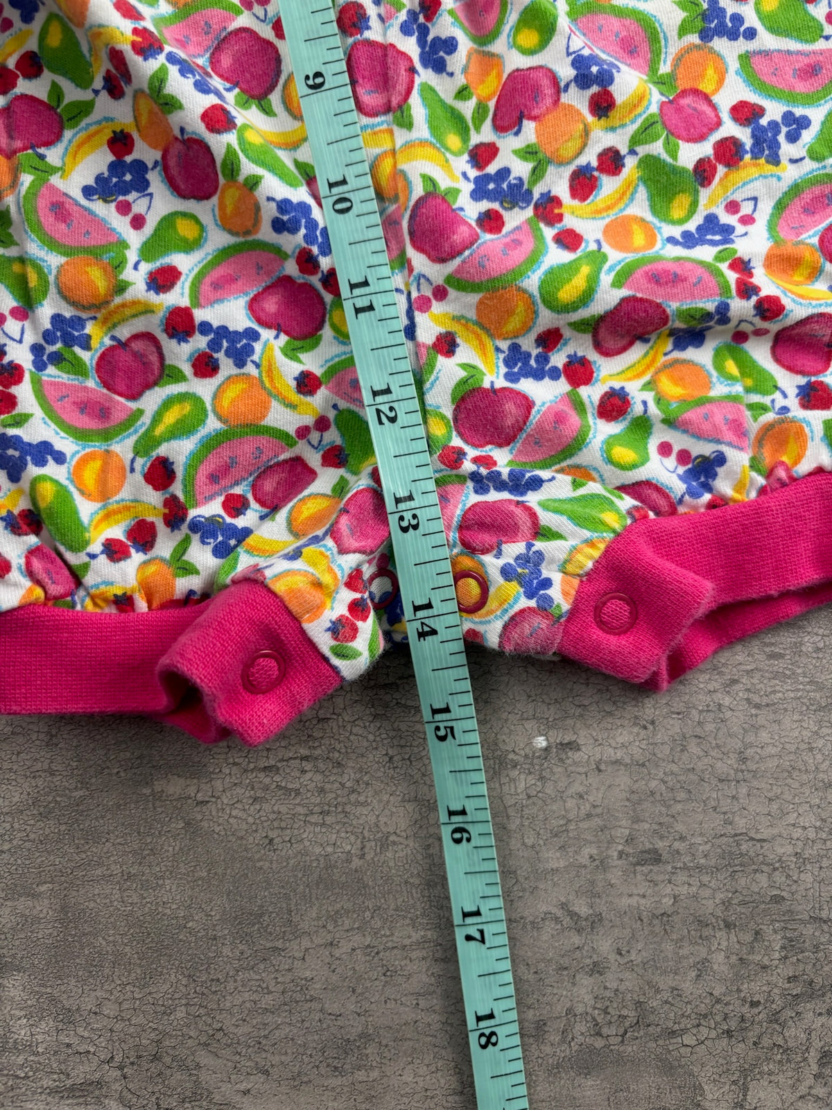 Vintage OshKosh Fruit Romper 6-9M