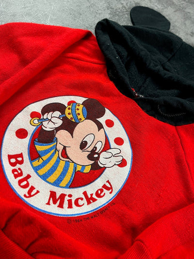 Vintage 84’ Baby Mickey Hoodie 12 Months