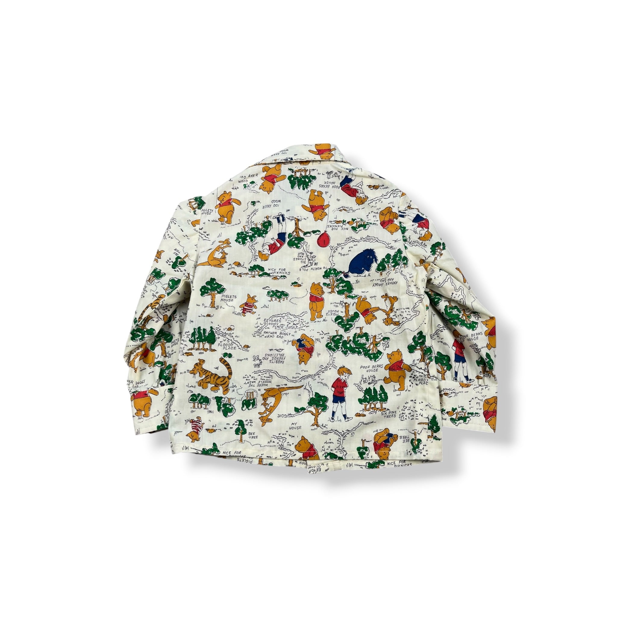 Vintage 70's Pooh Button Up 2T
