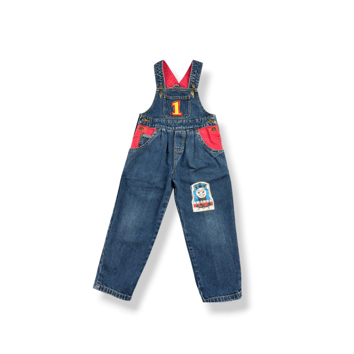 Vintage Thomas The Tank Overalls 2T