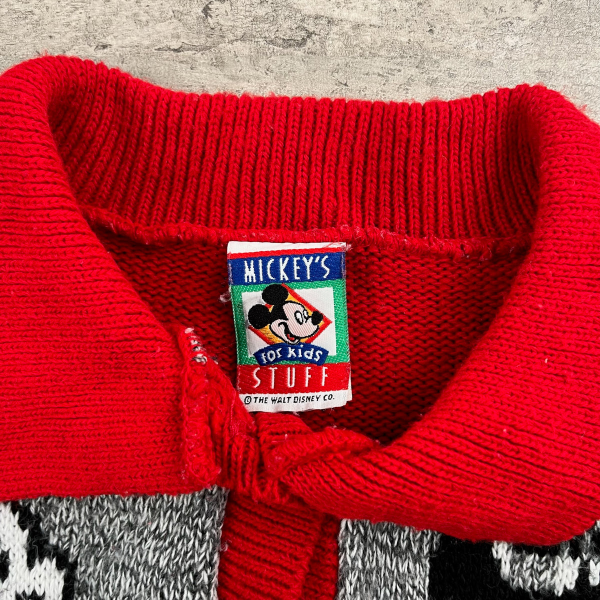 Vintage Mickey and Minnie Knit 3T