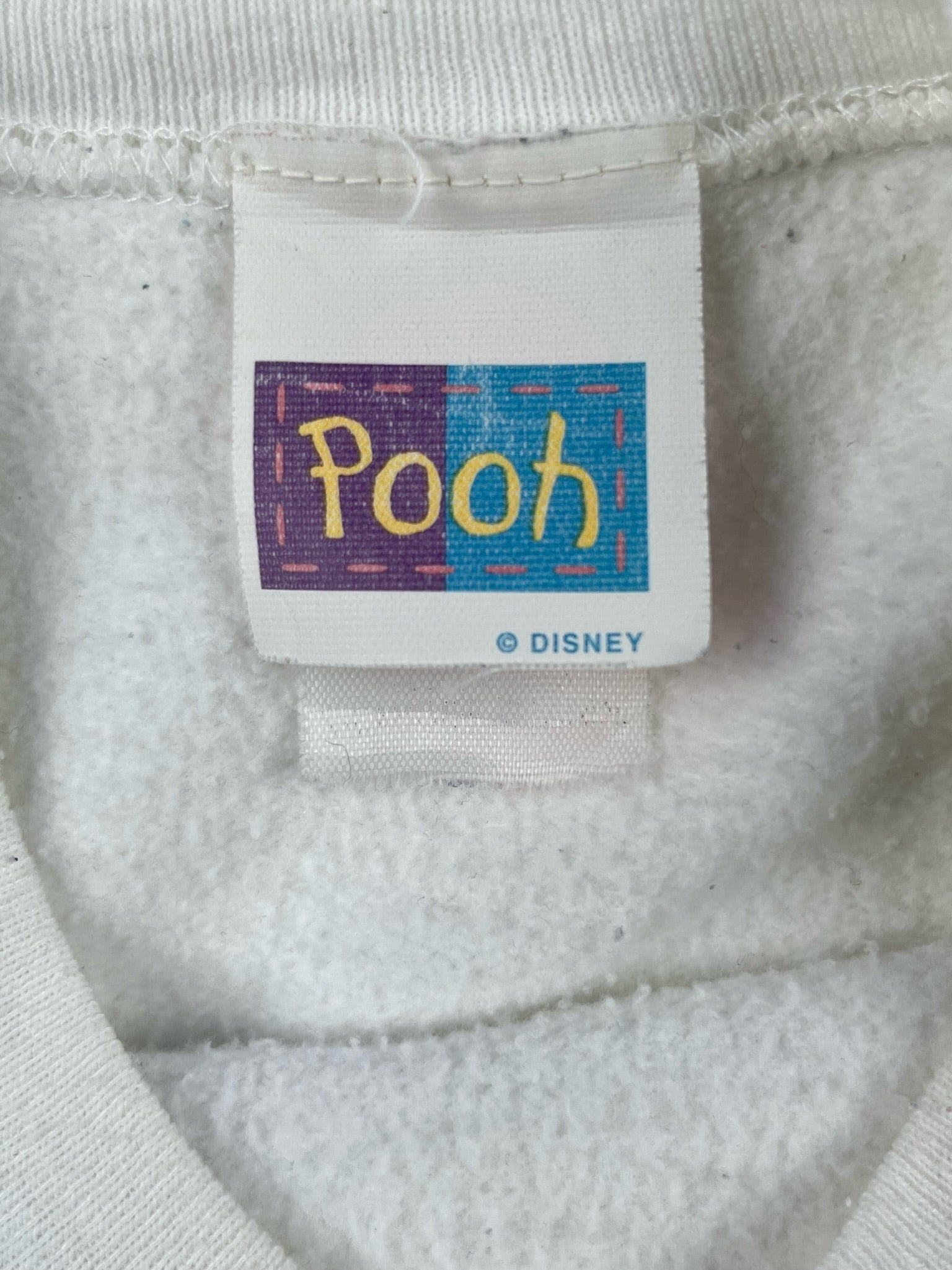 Vintage Christmas Winnie the Pooh Crewneck Youth Medium