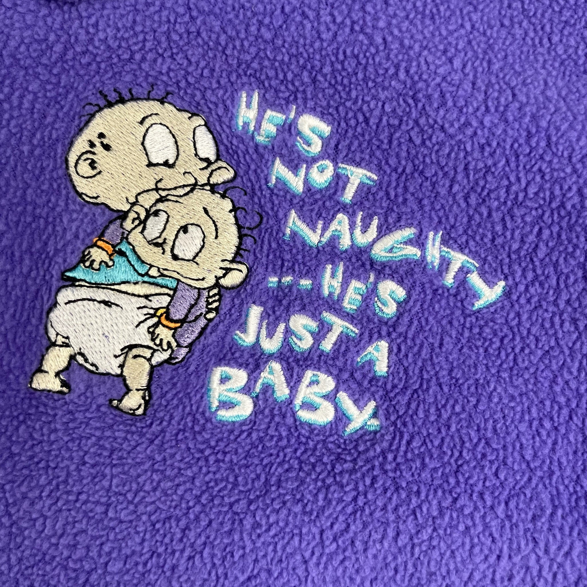 Vintage '98 Rugrats Fleece Quarter Zip 6T