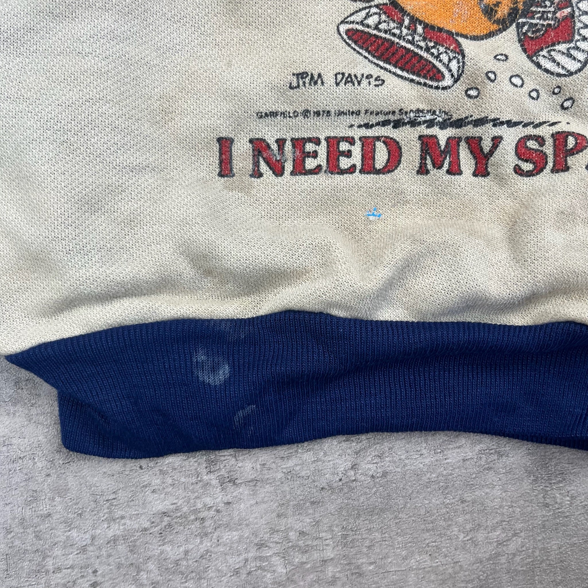 Vintage Garfield Hoodie 18 Months