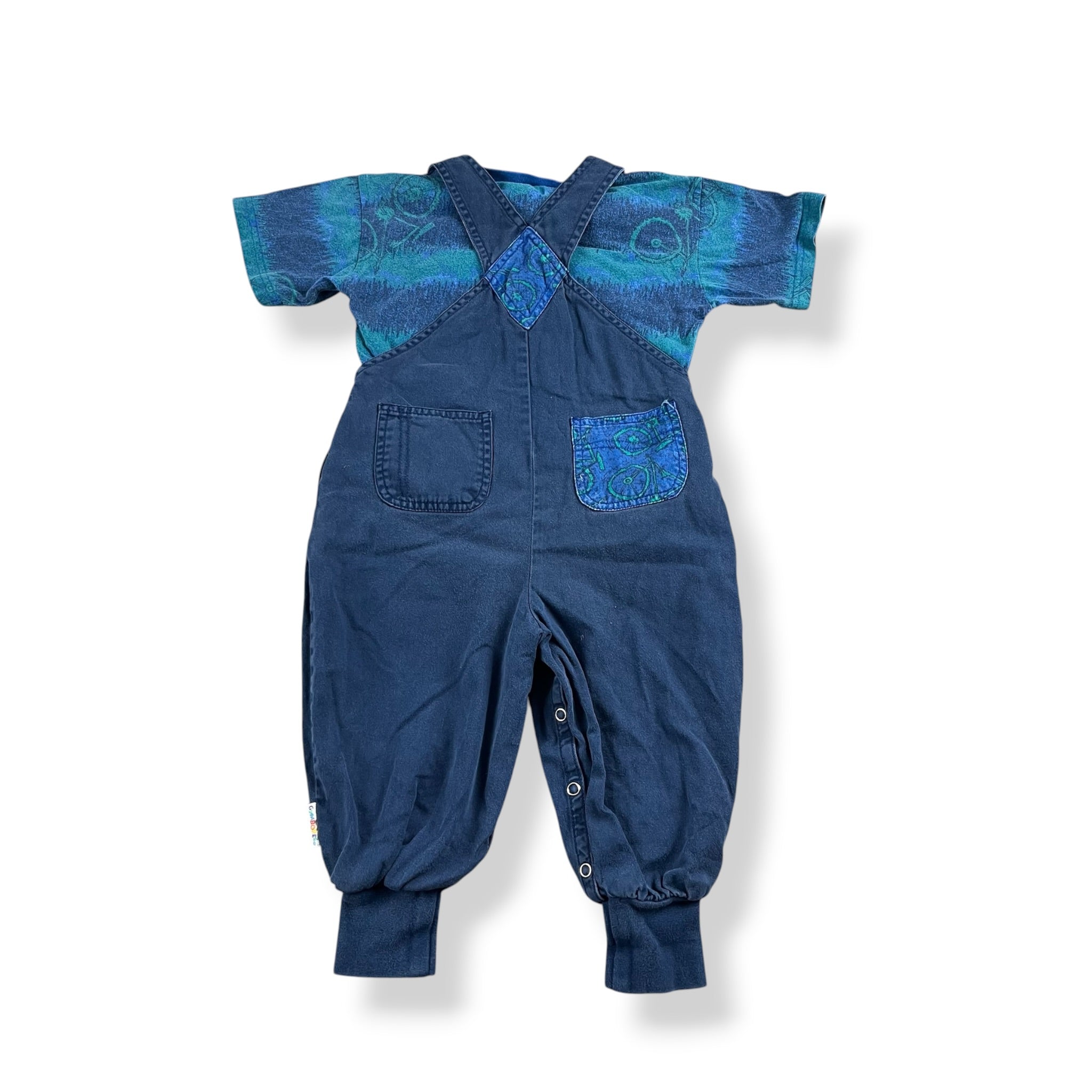 Vintage Gymboree Overalls Set 24 Months