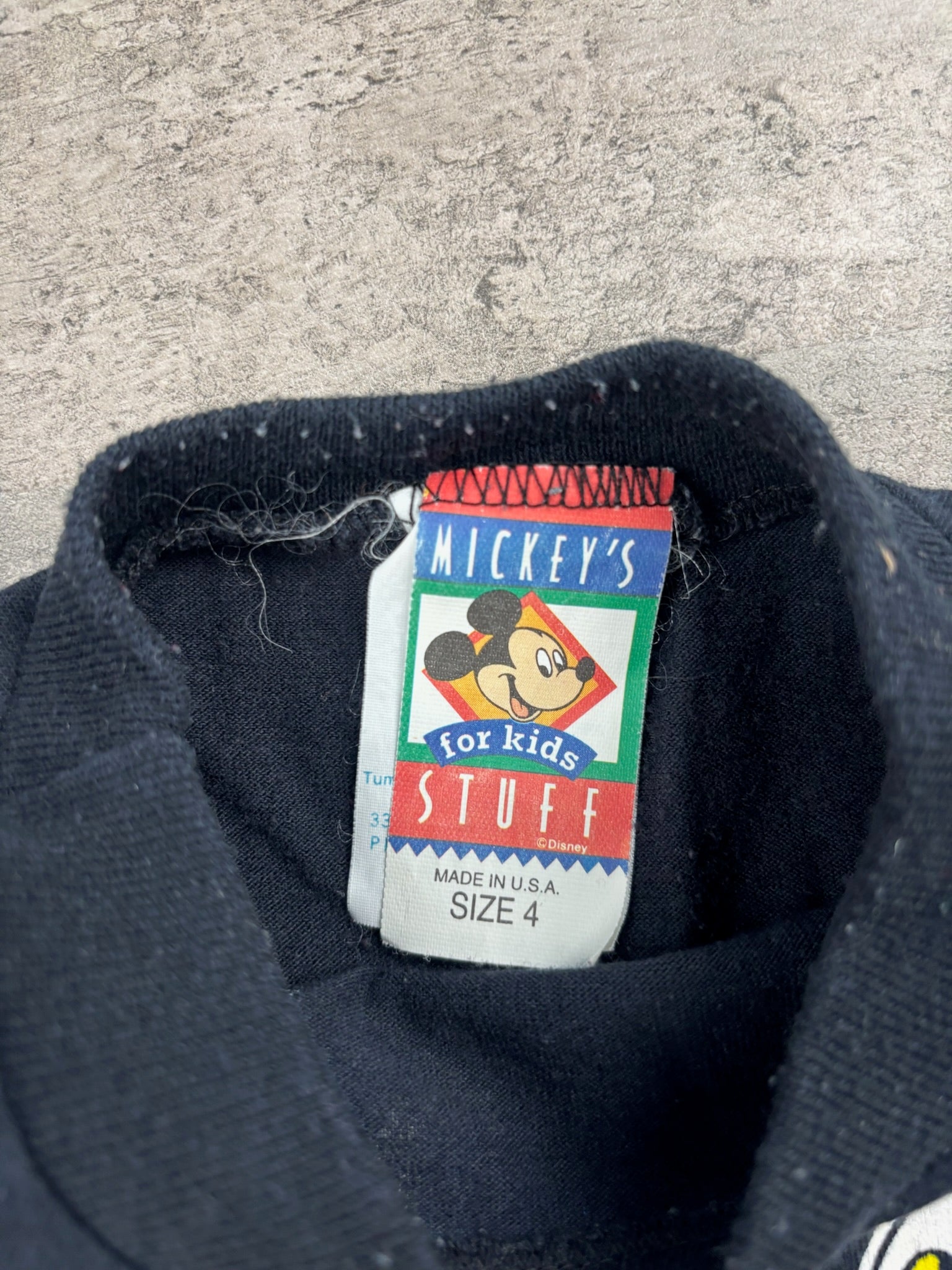 Vintage Mickey Mouse Home Plate 3T