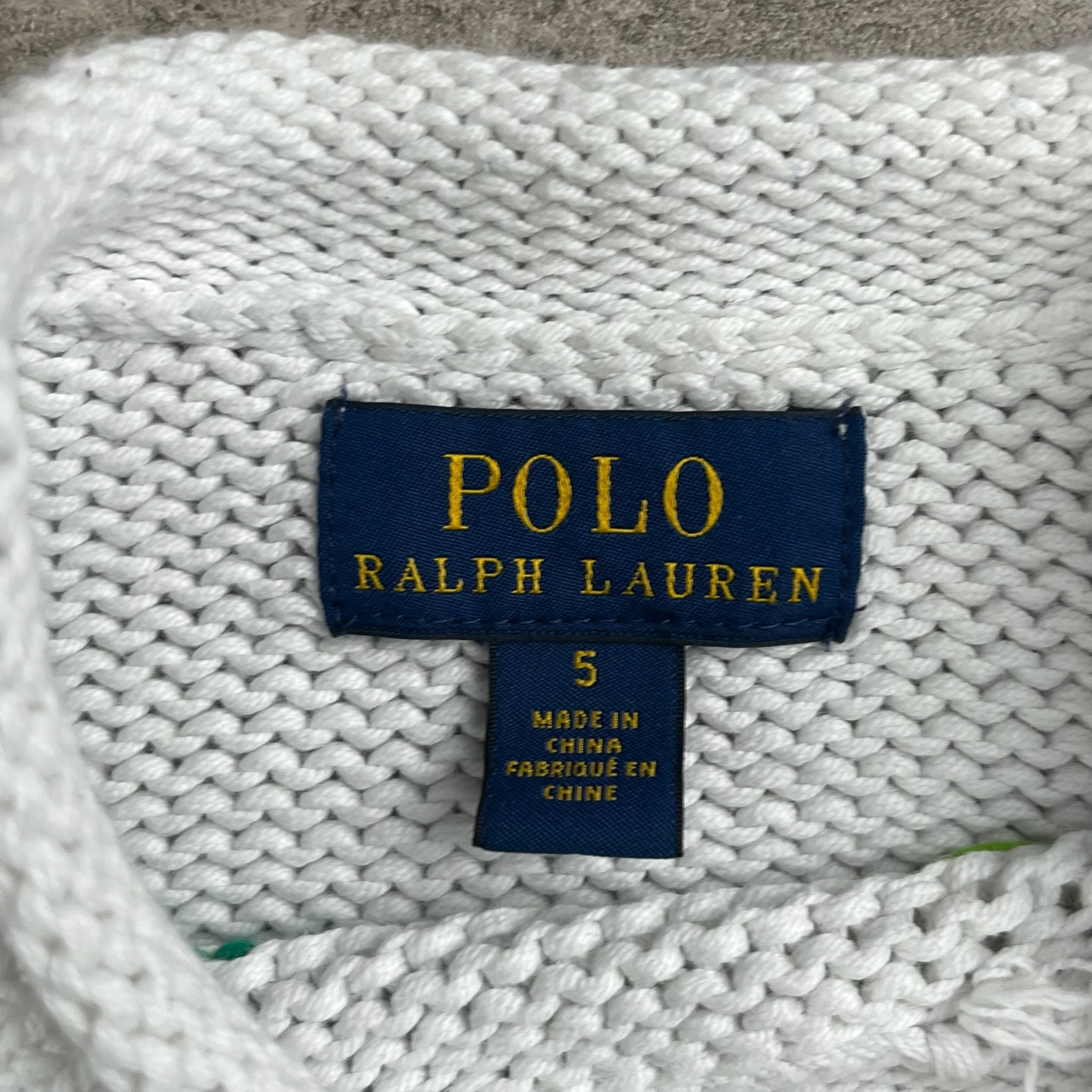 Polo Knit 3/4T