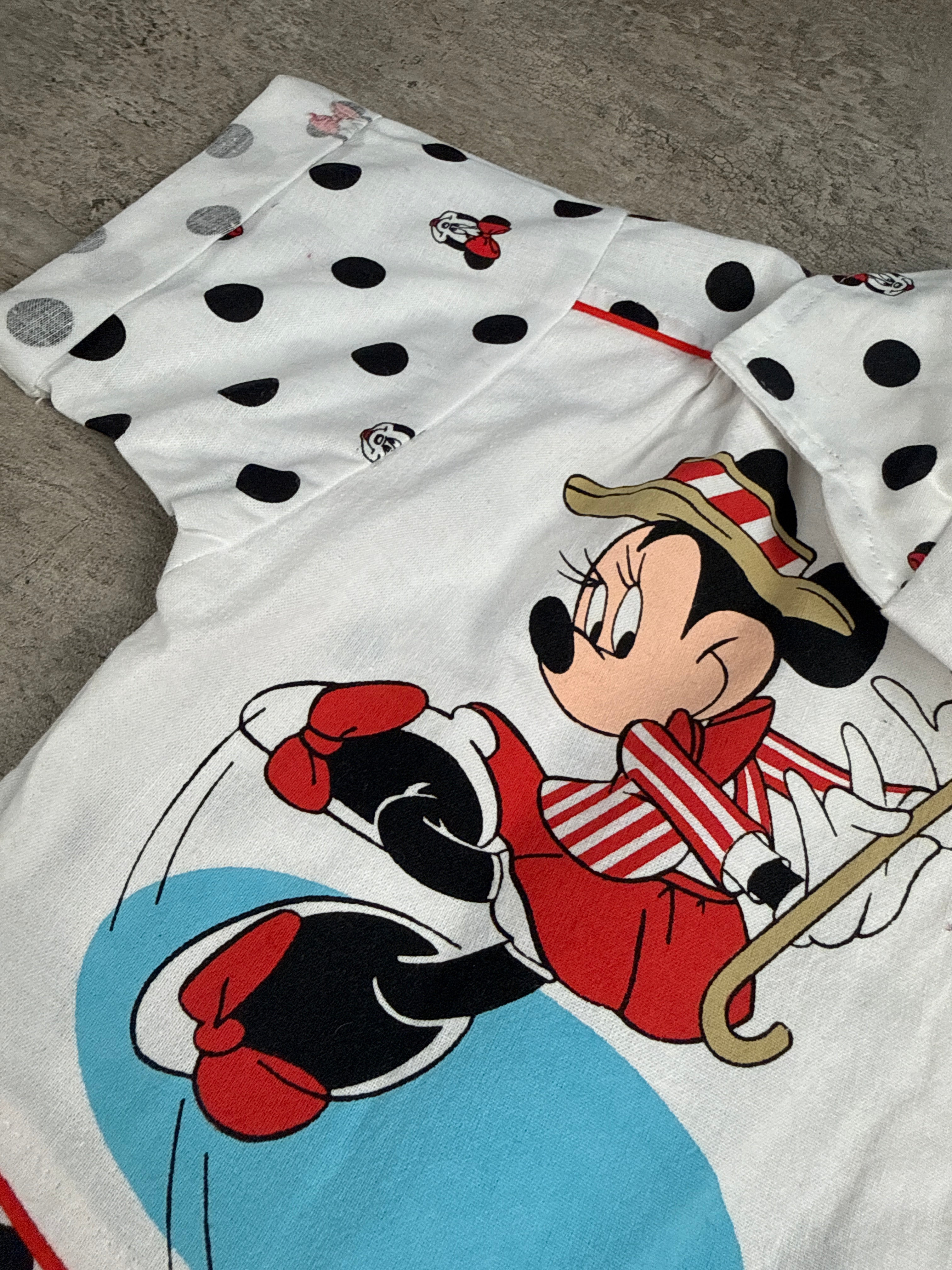 Vintage Disney Mickey & Minnie Romper 24 Mo