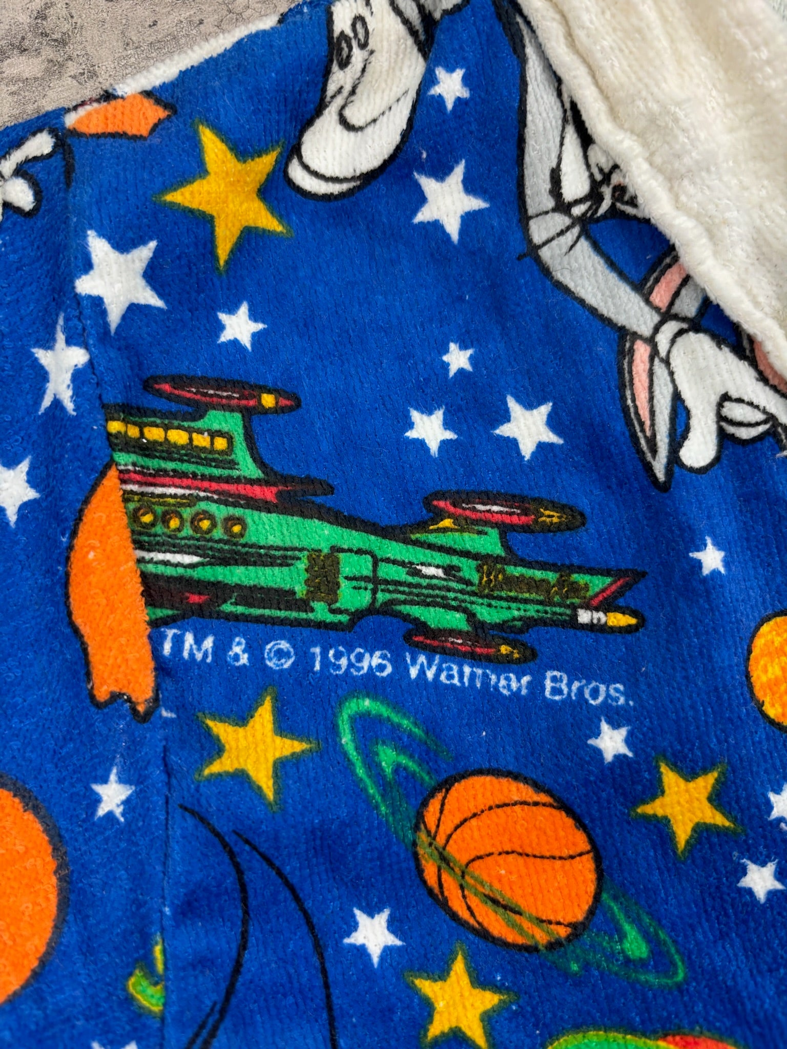 Vintage Deadstock Space Jam Robe 5-7