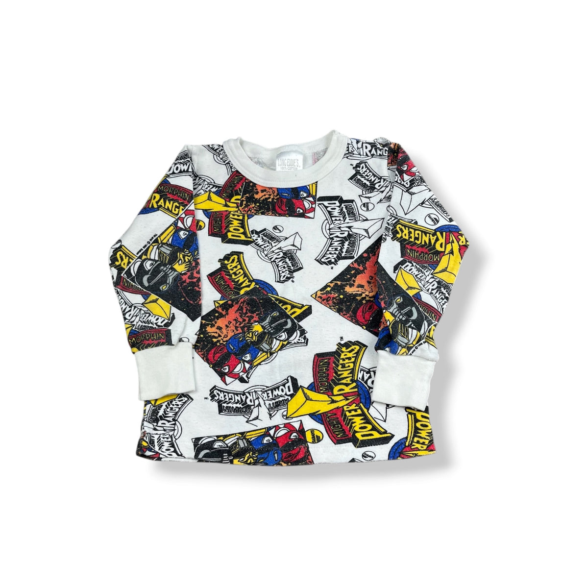 Vintage Power Rangers PJ Set 3T