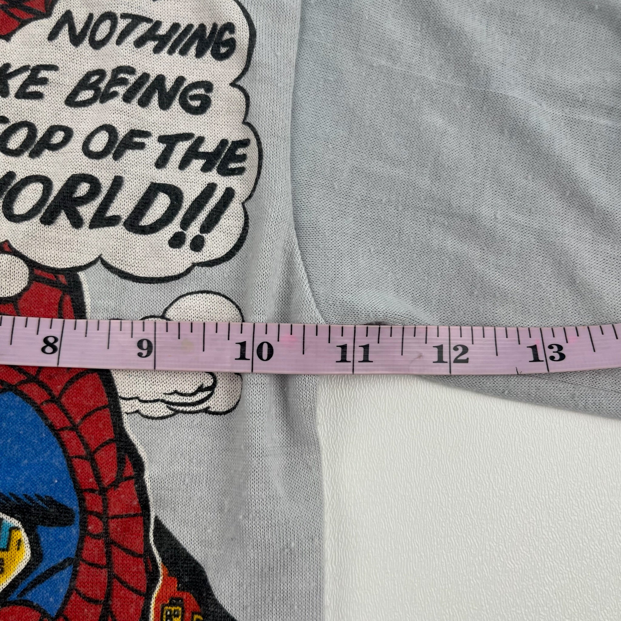 Vintage Spiderman Pj Top 2T