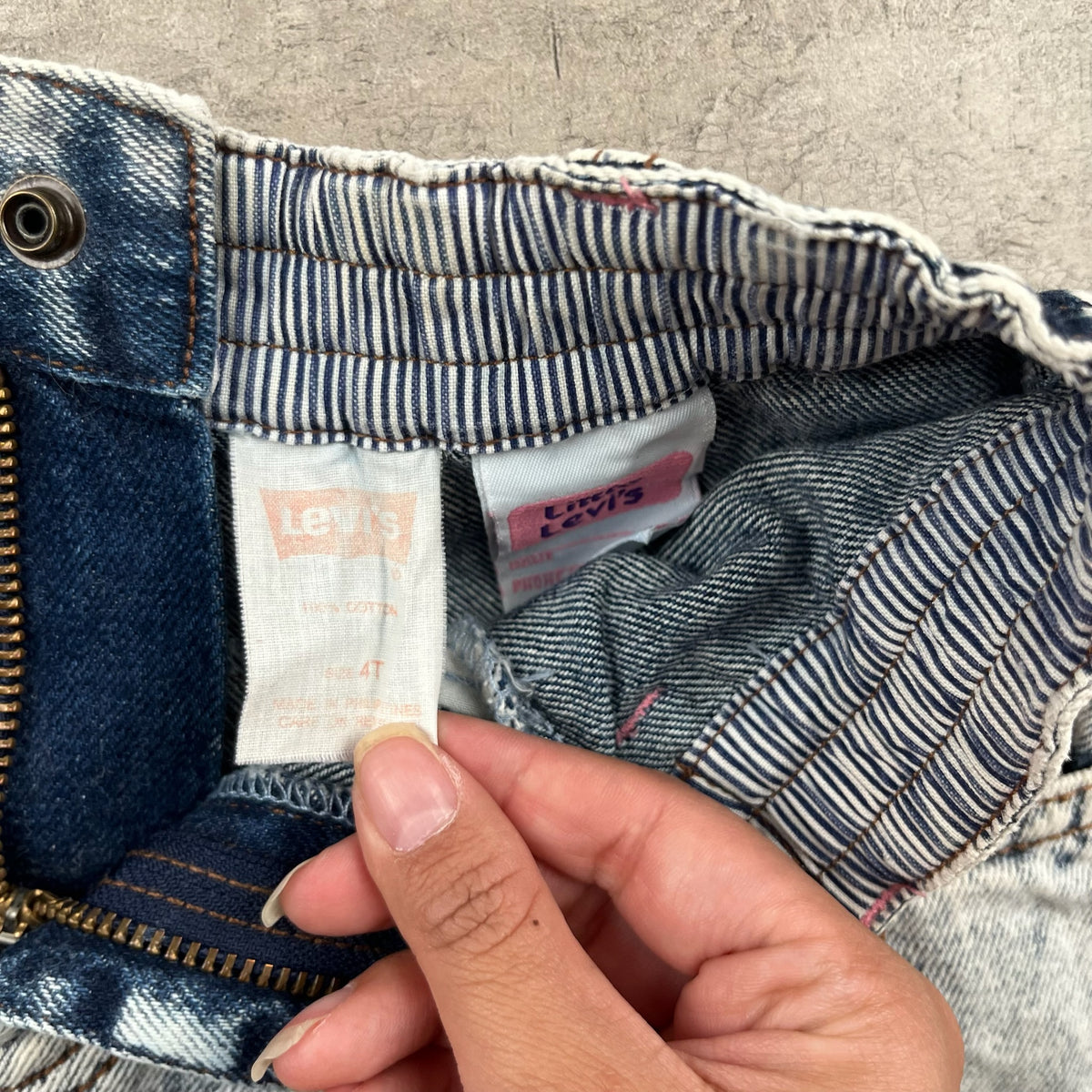 Vintage Levis Skirt 4T