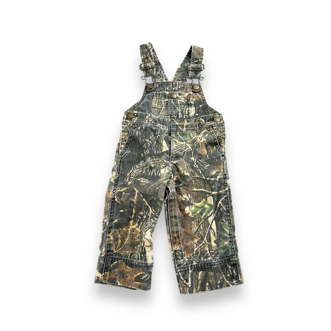 Vintage Cabellos Camo Overalls 12 Months