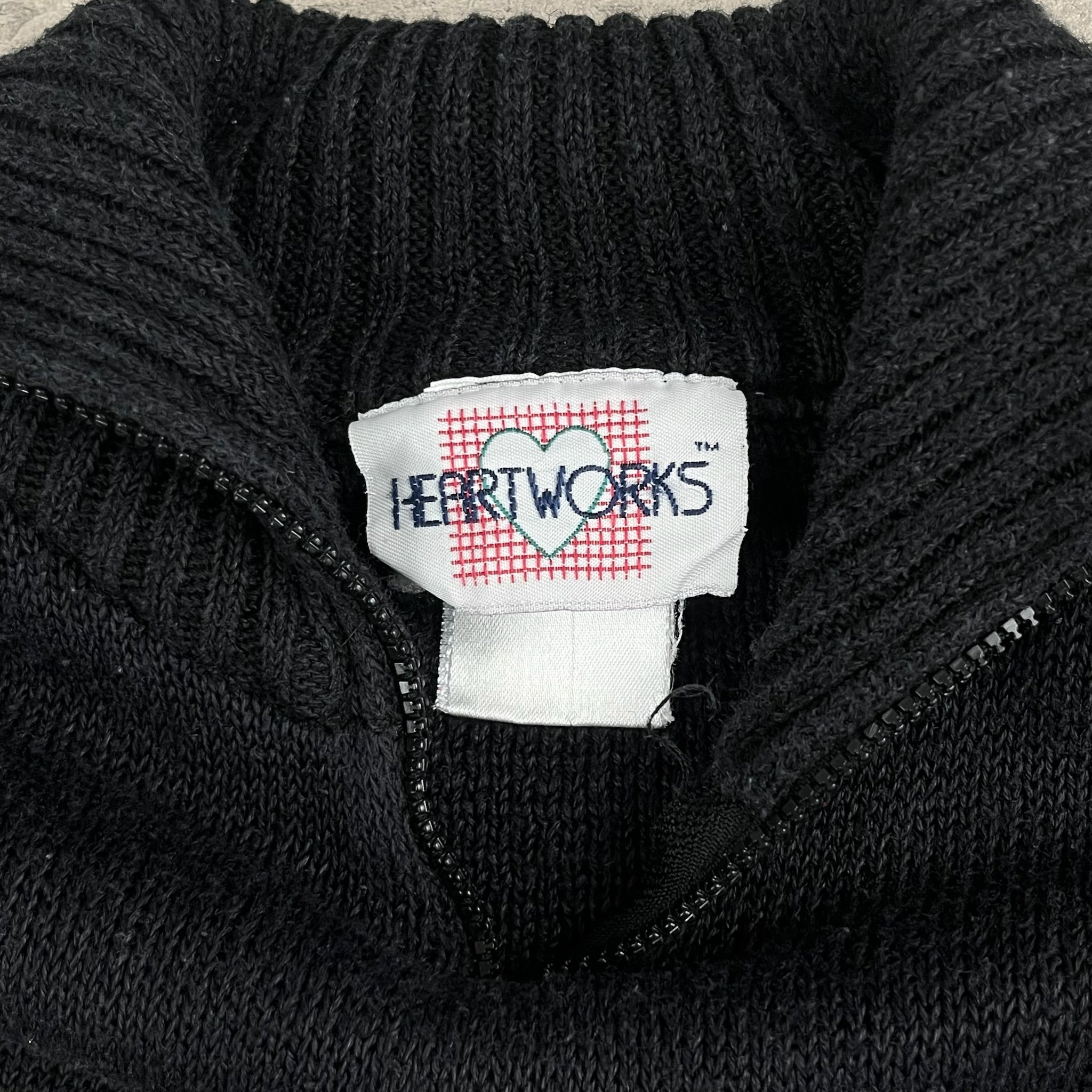 Vintage Heartworks Horses Sweater Zip 3/4T