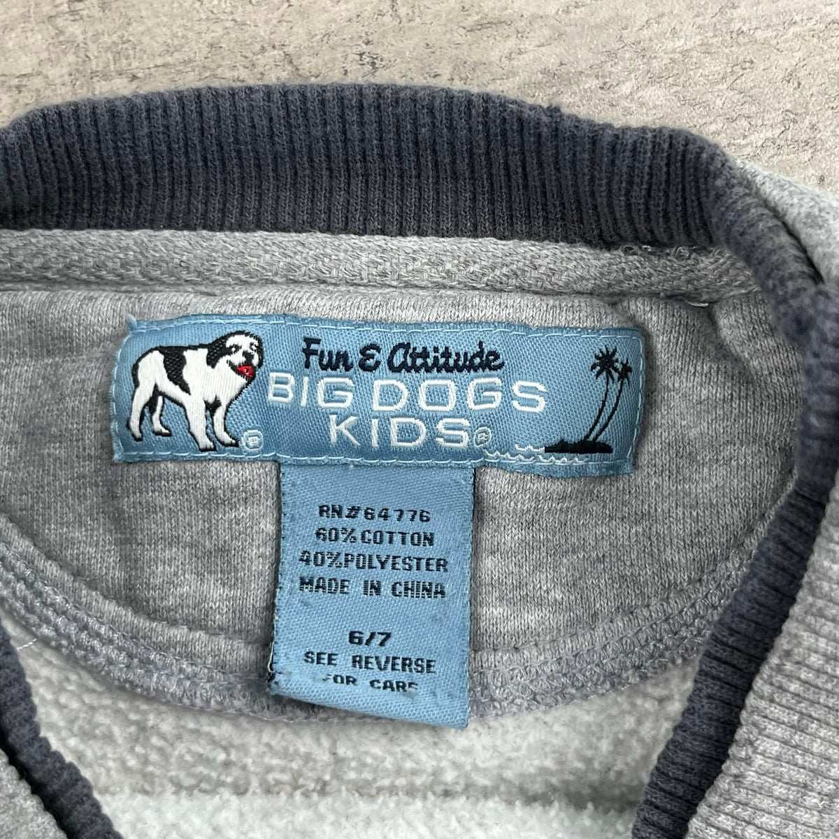 Vintage Big Dogs Crewneck 7/8