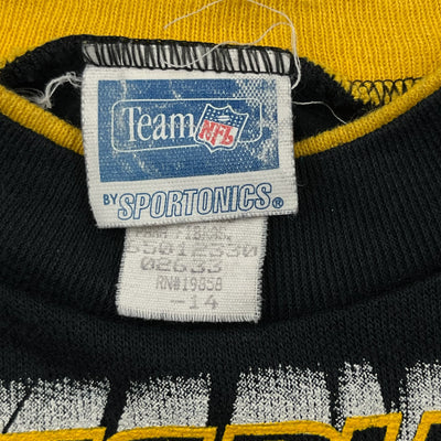 Vintage ‘95 Taz x Pittsburgh Steelers Crewneck Youth Medium