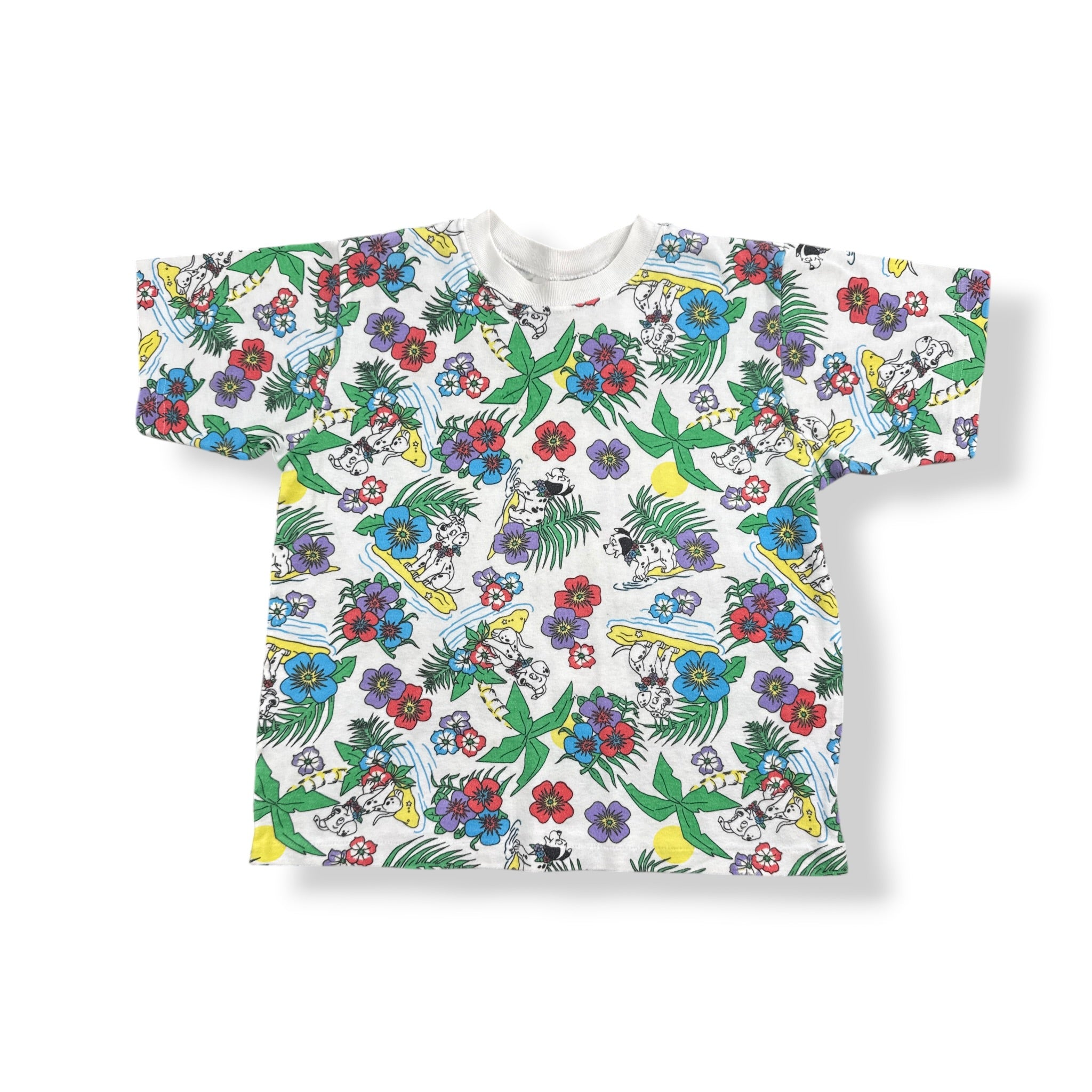 Vintage 101 Dalmatians AOP Top Youth Large