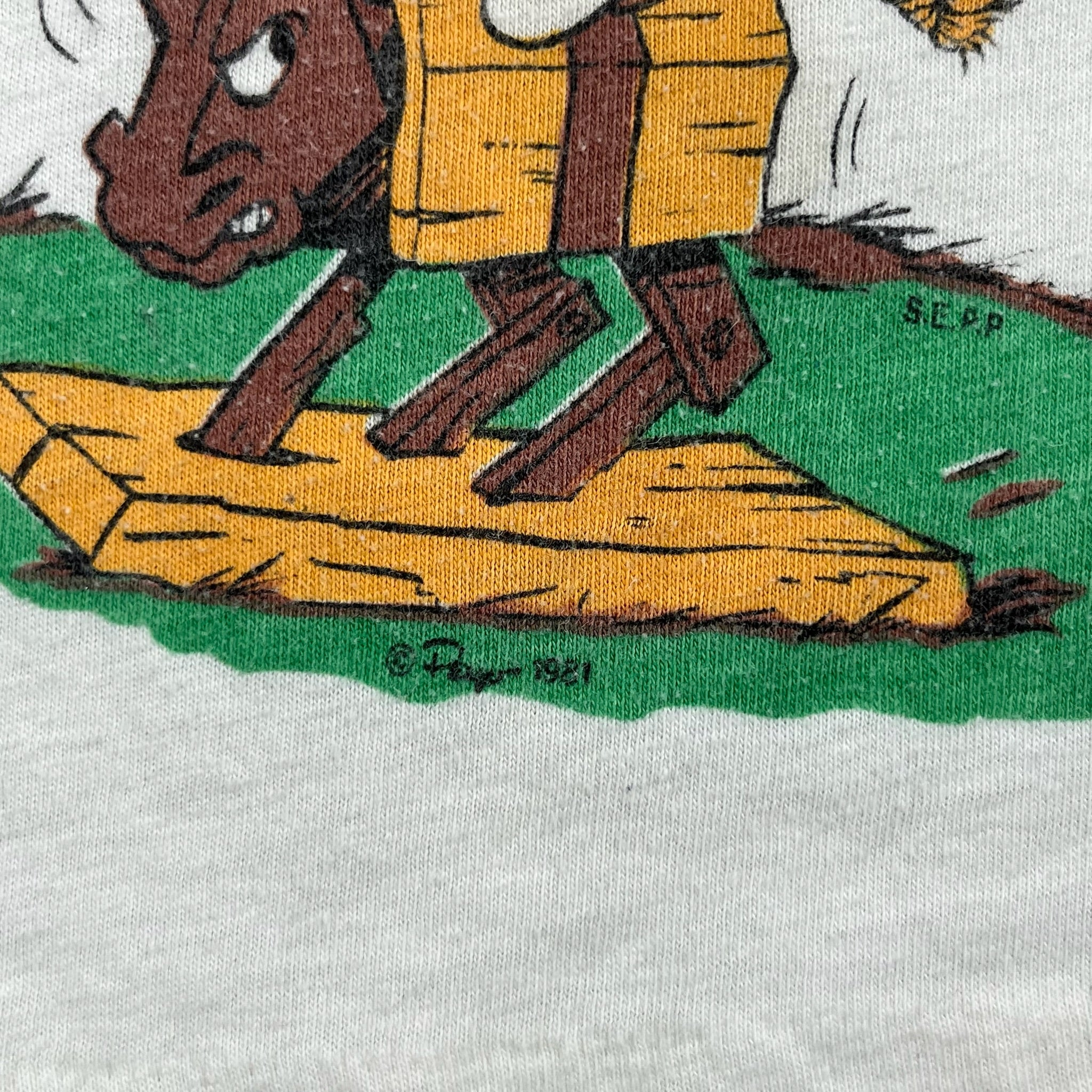 Vintage Smurf Western 18 Months