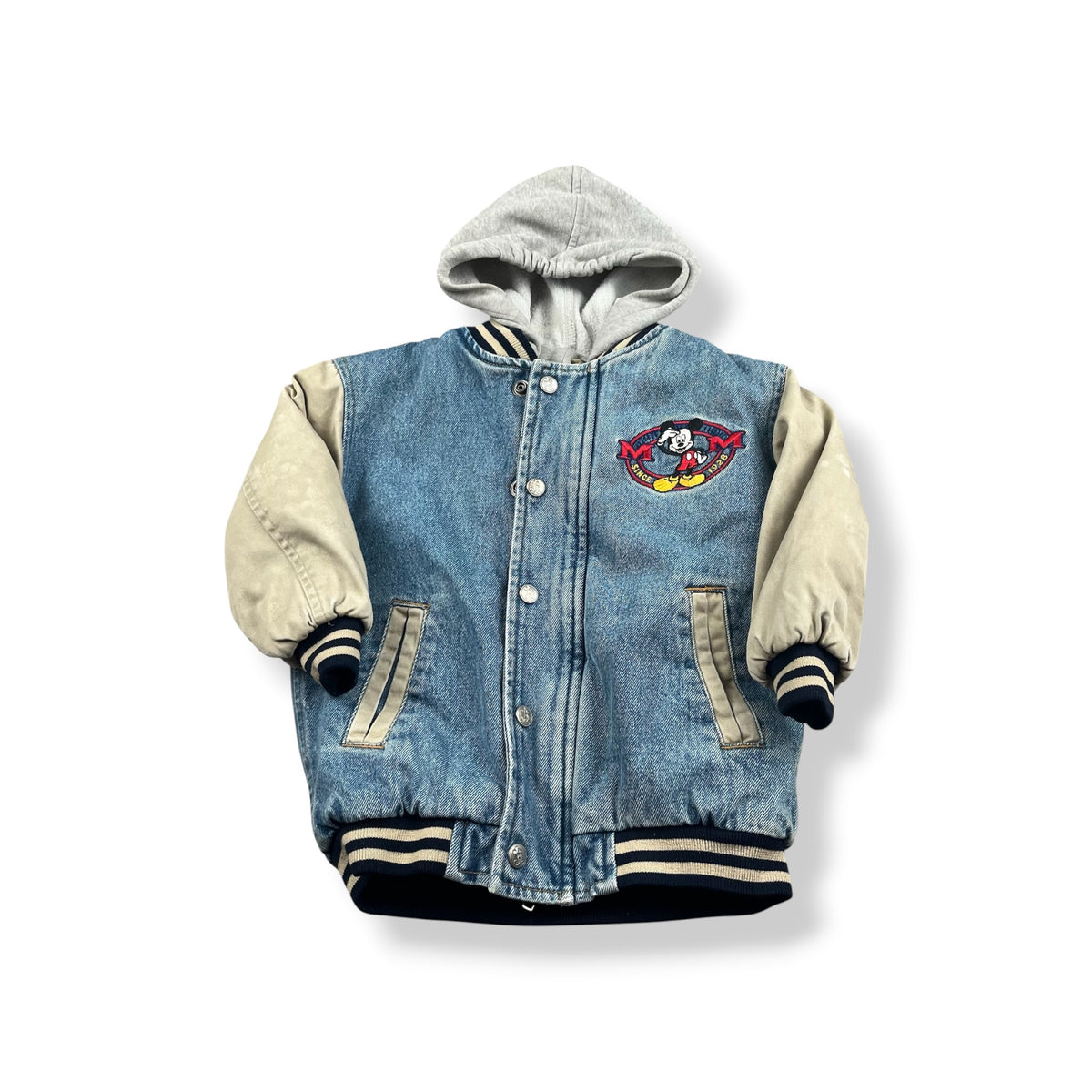 Vintage Disney Denim Jacket 3/4T