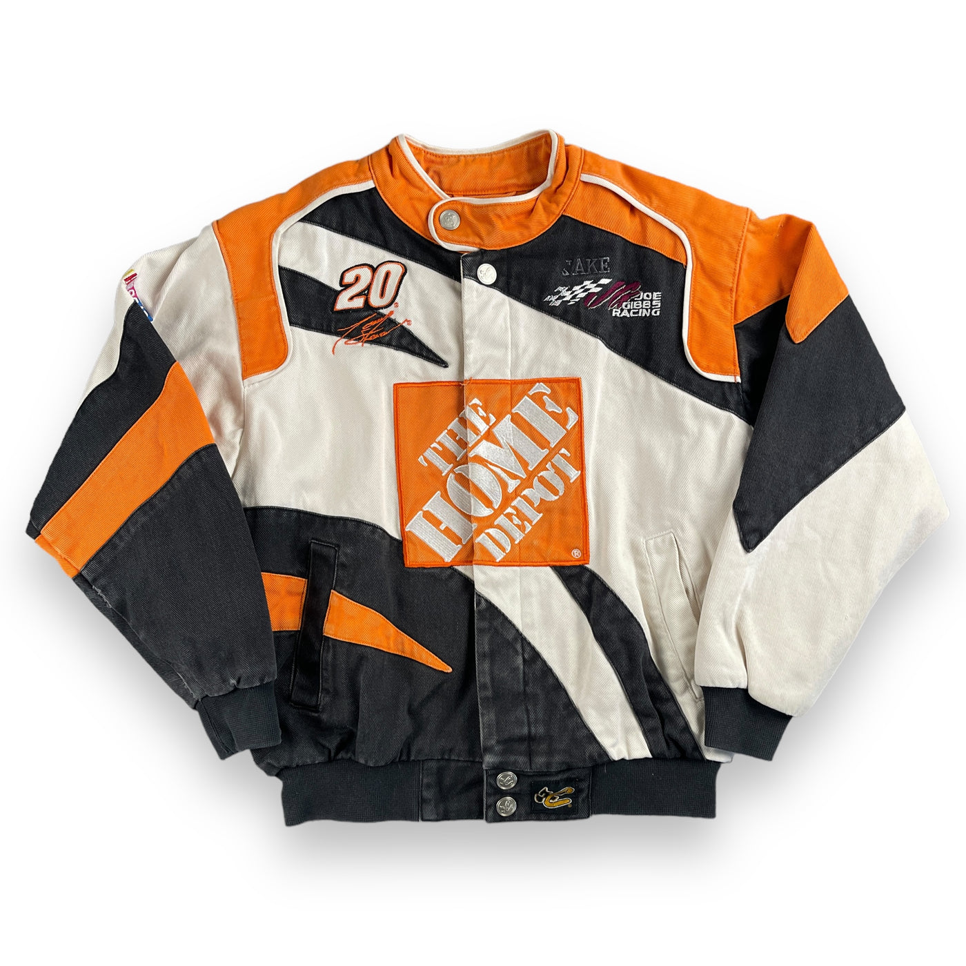 Vintage Chase Authentic Home Depot Racer Jacket Youth Medium