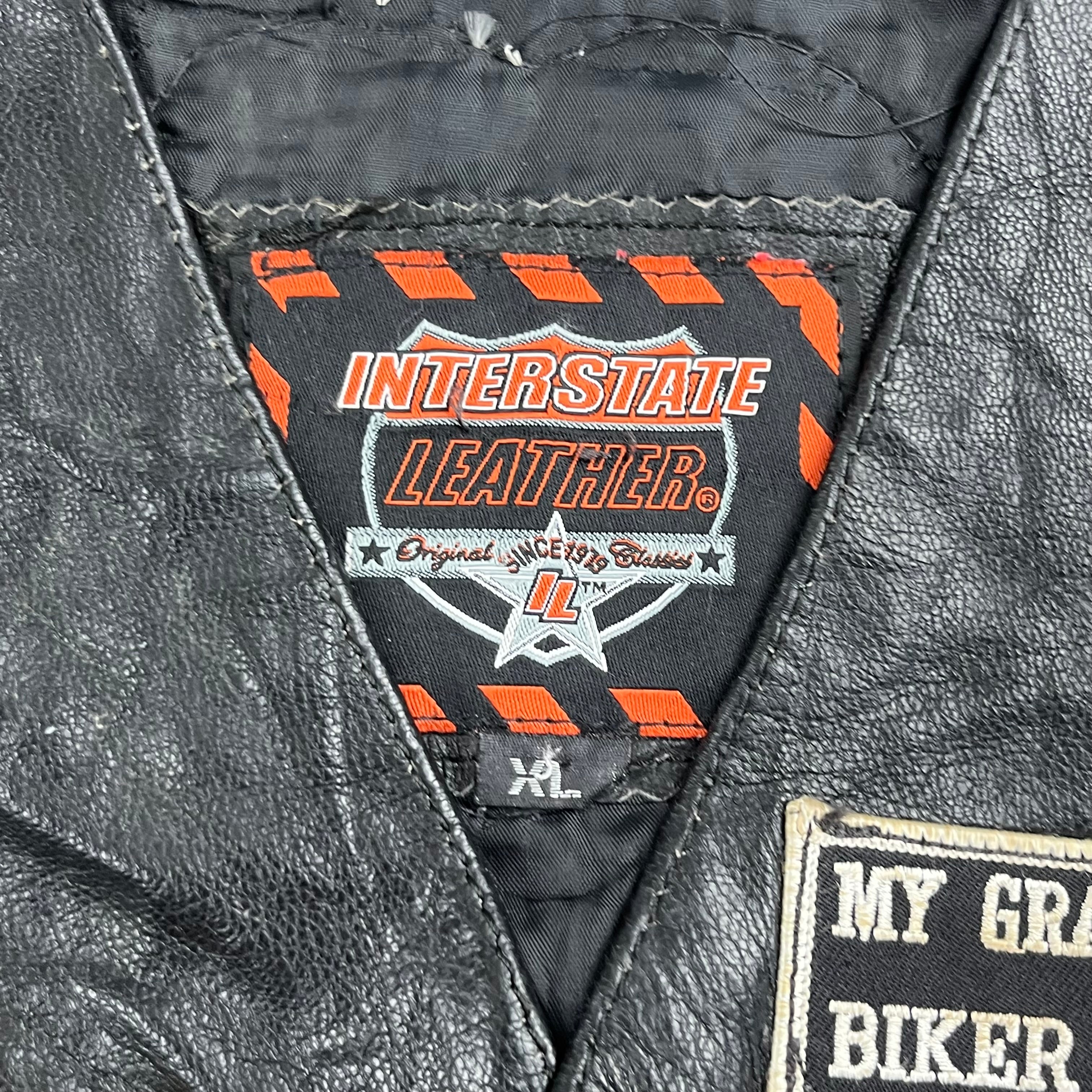 Vintage Teddy Bear Harley Davidson Biker Vest 2T