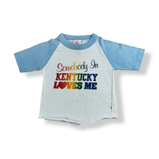 Vintage Somebody In Kentucky Loves Me 9-12 Months