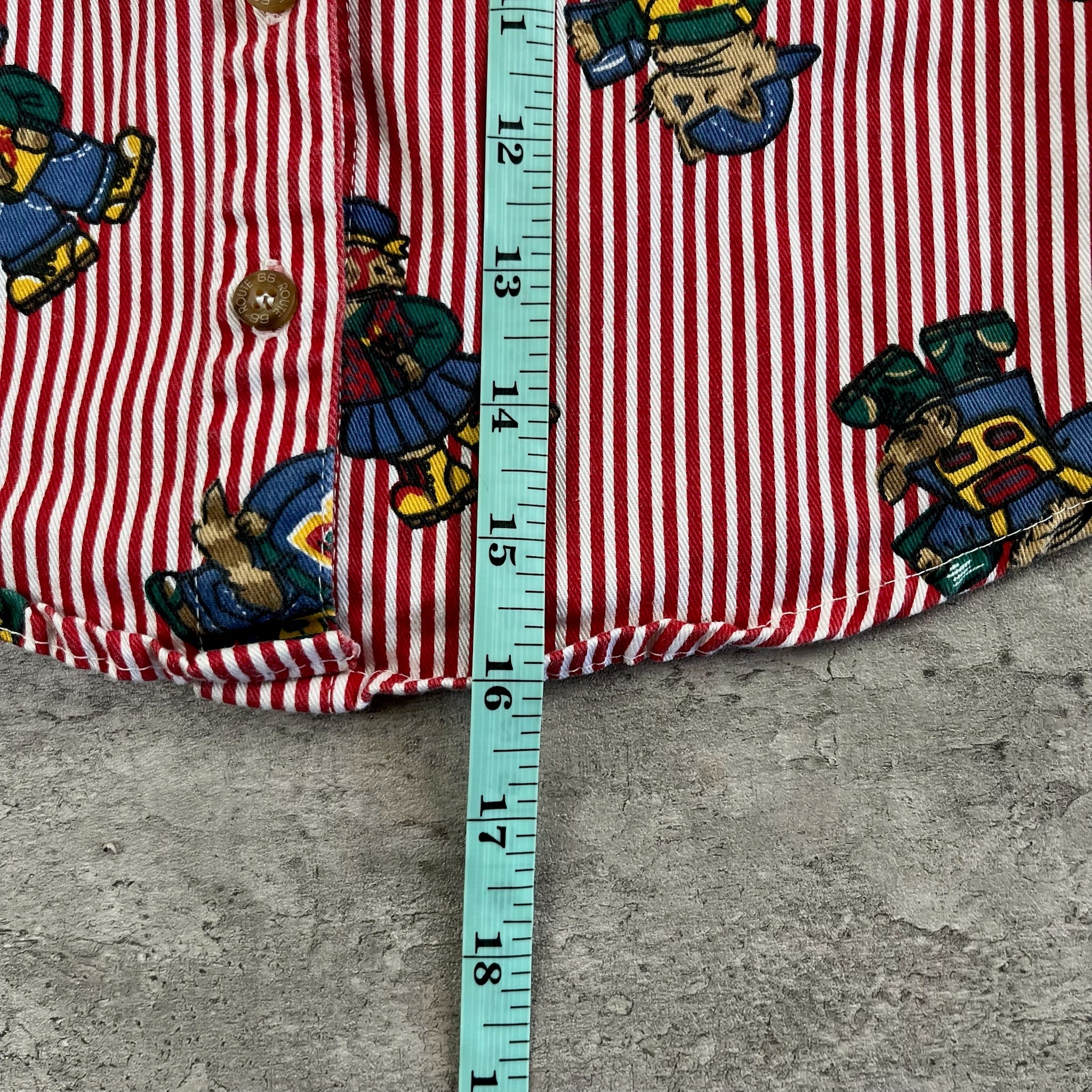 Vintage Striped Button Up 4T