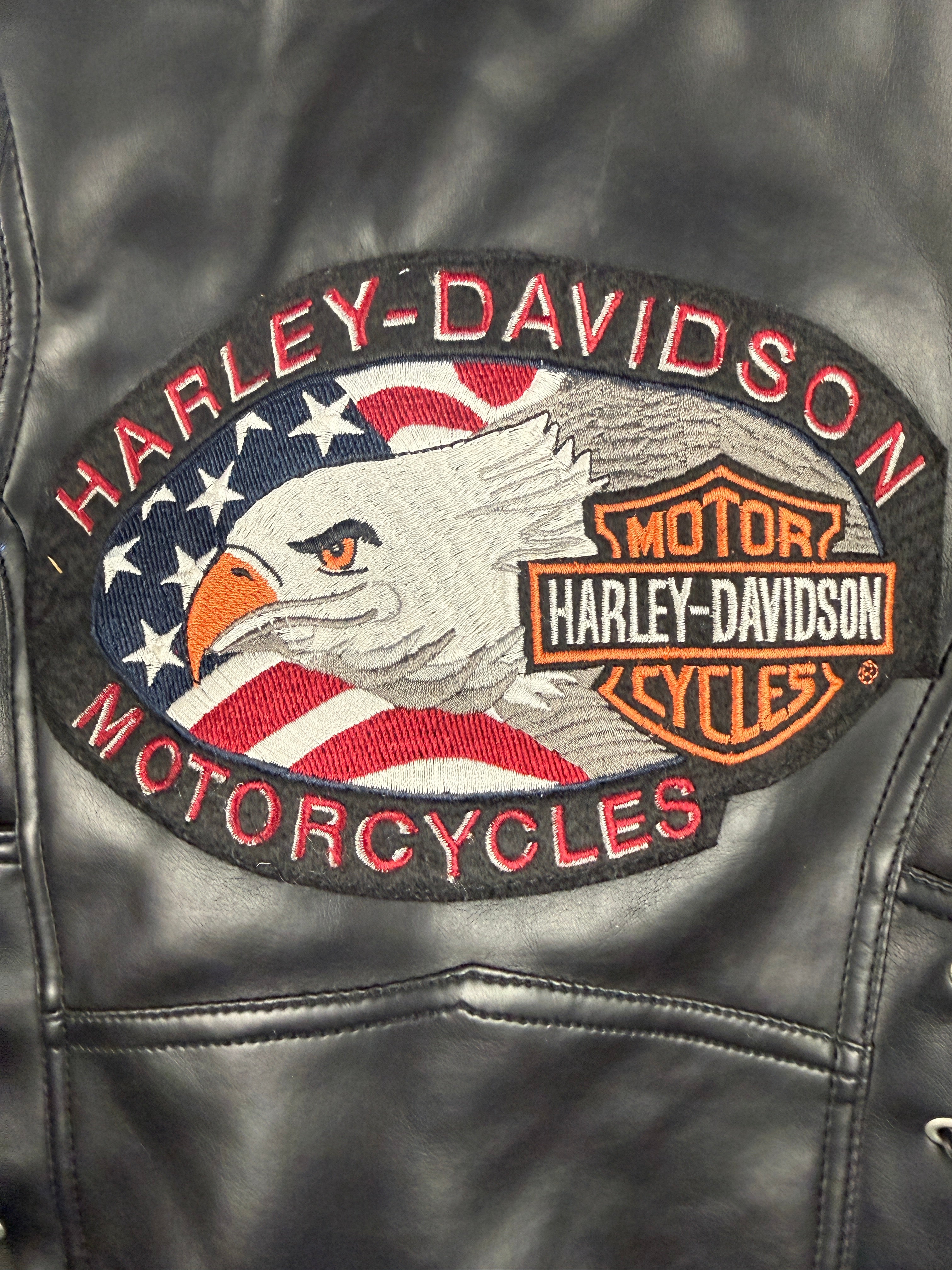 Vintage Harley Davidson Jacket 3/4T