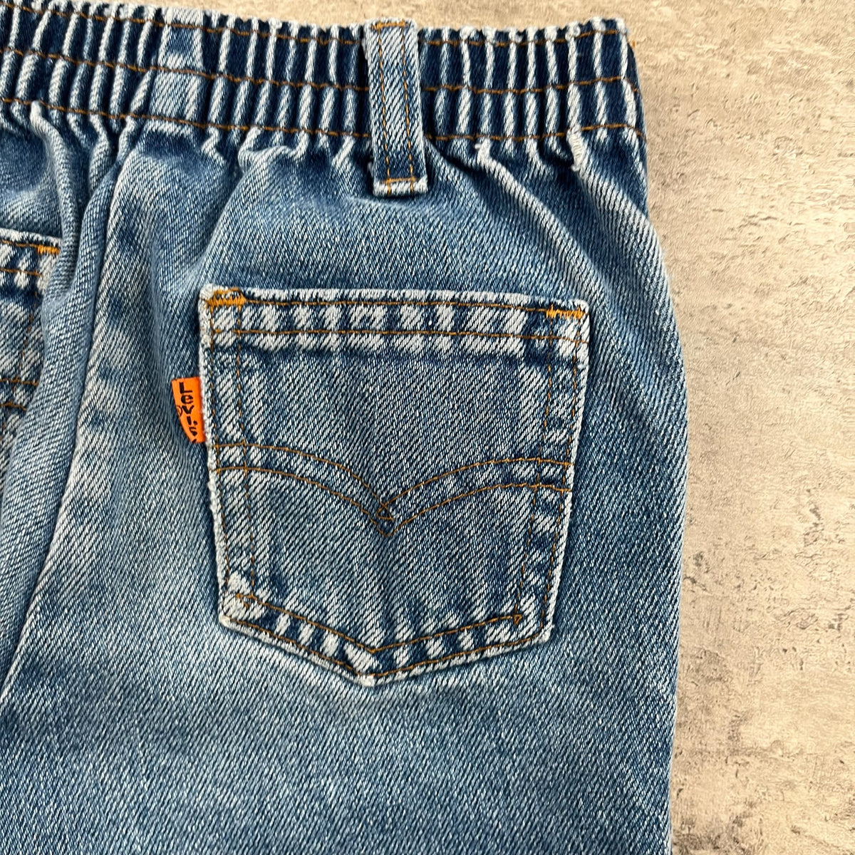 Vintage Orange Tab Levis 2T