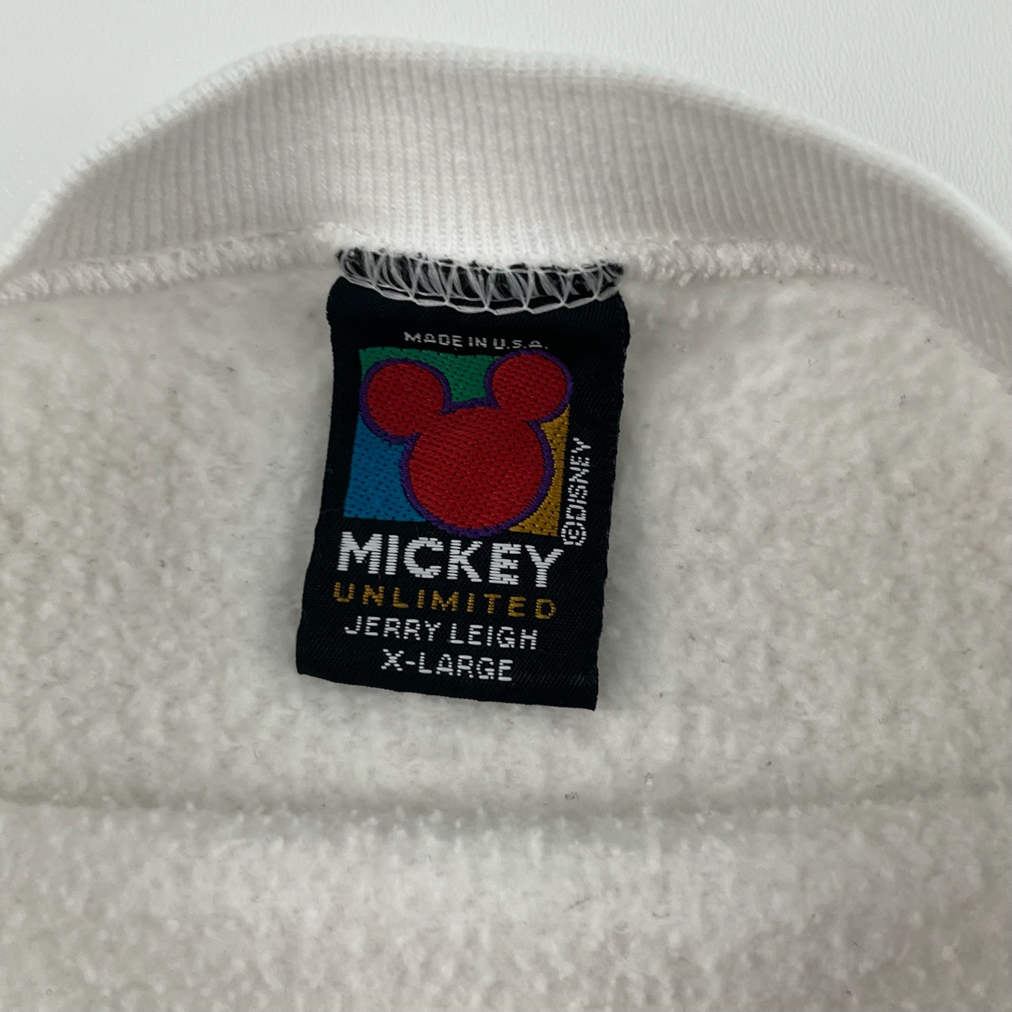 Vintage Mickey Mouse Crewneck Adult Large