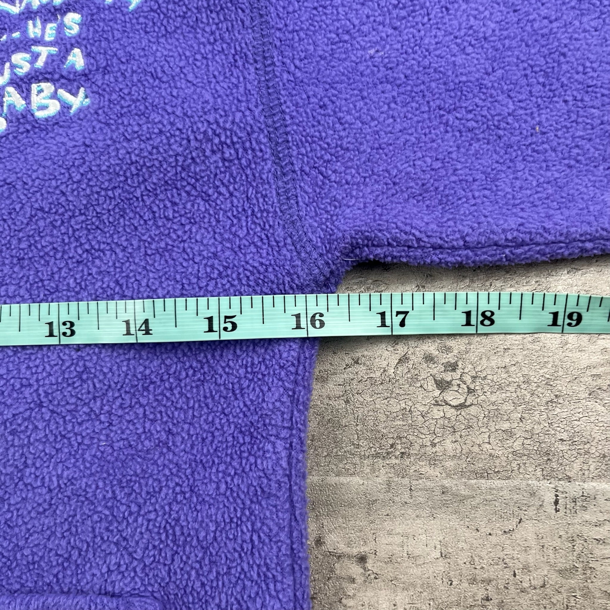 Vintage '98 Rugrats Fleece Quarter Zip 6T