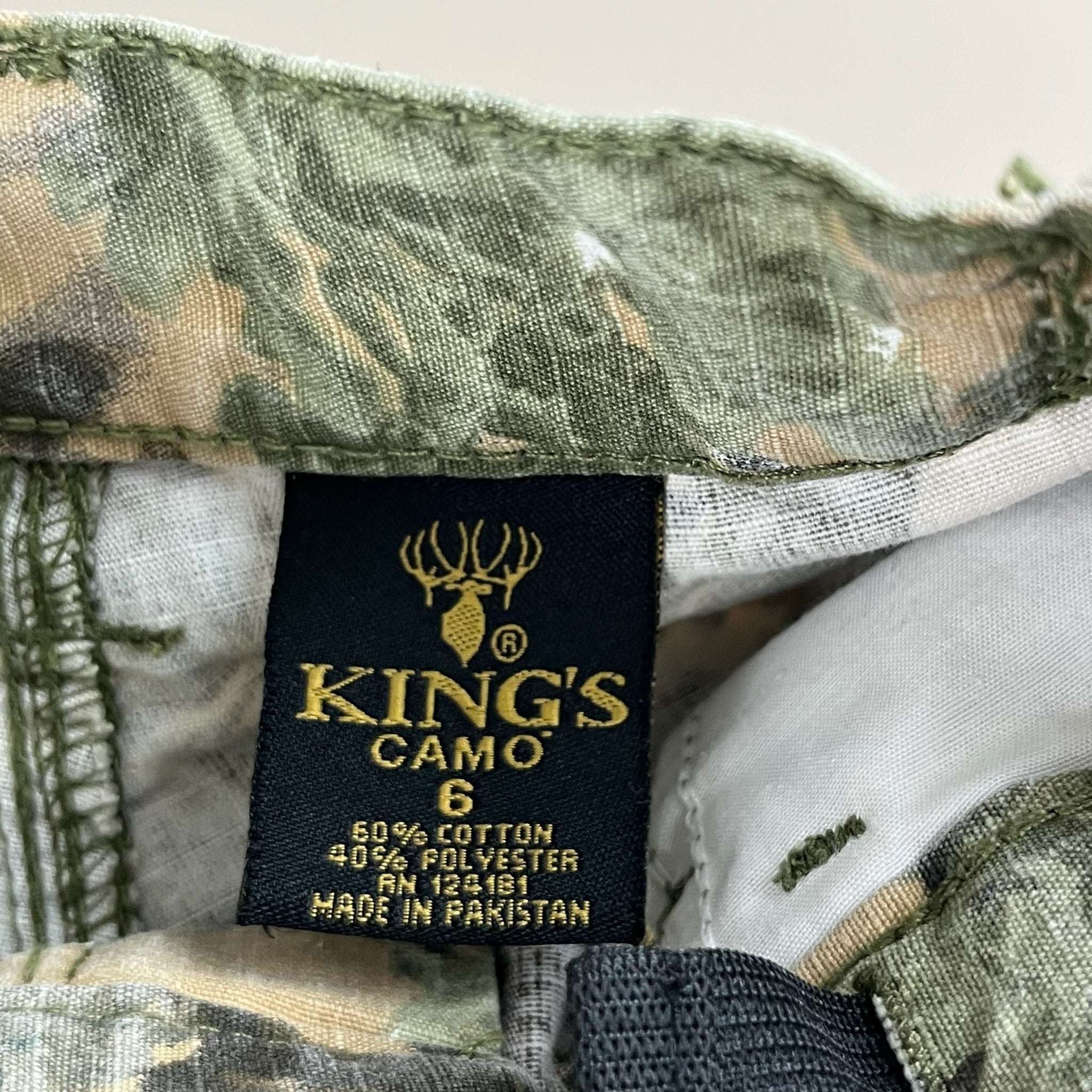 Vintage Camo Cargo Pants 6T