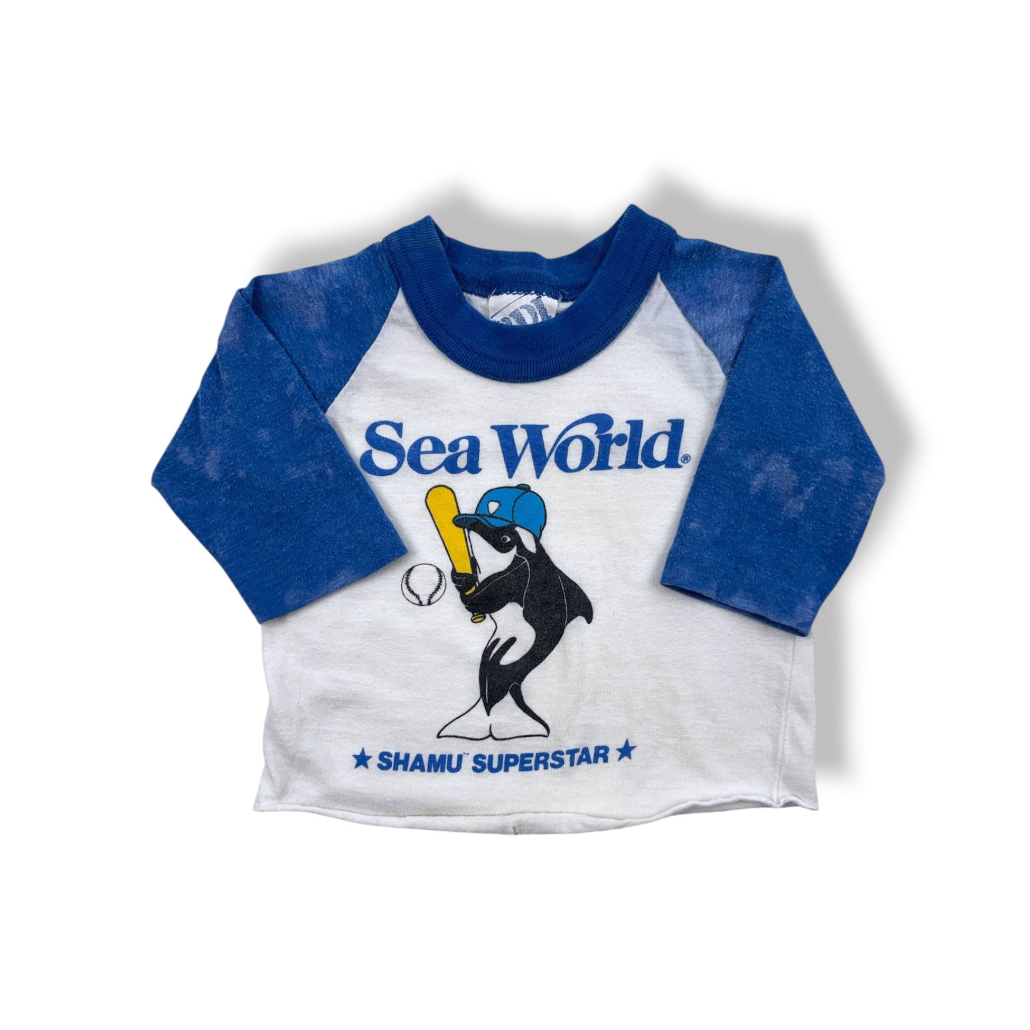 Vintage Sea World Raglan 6-9 Mo