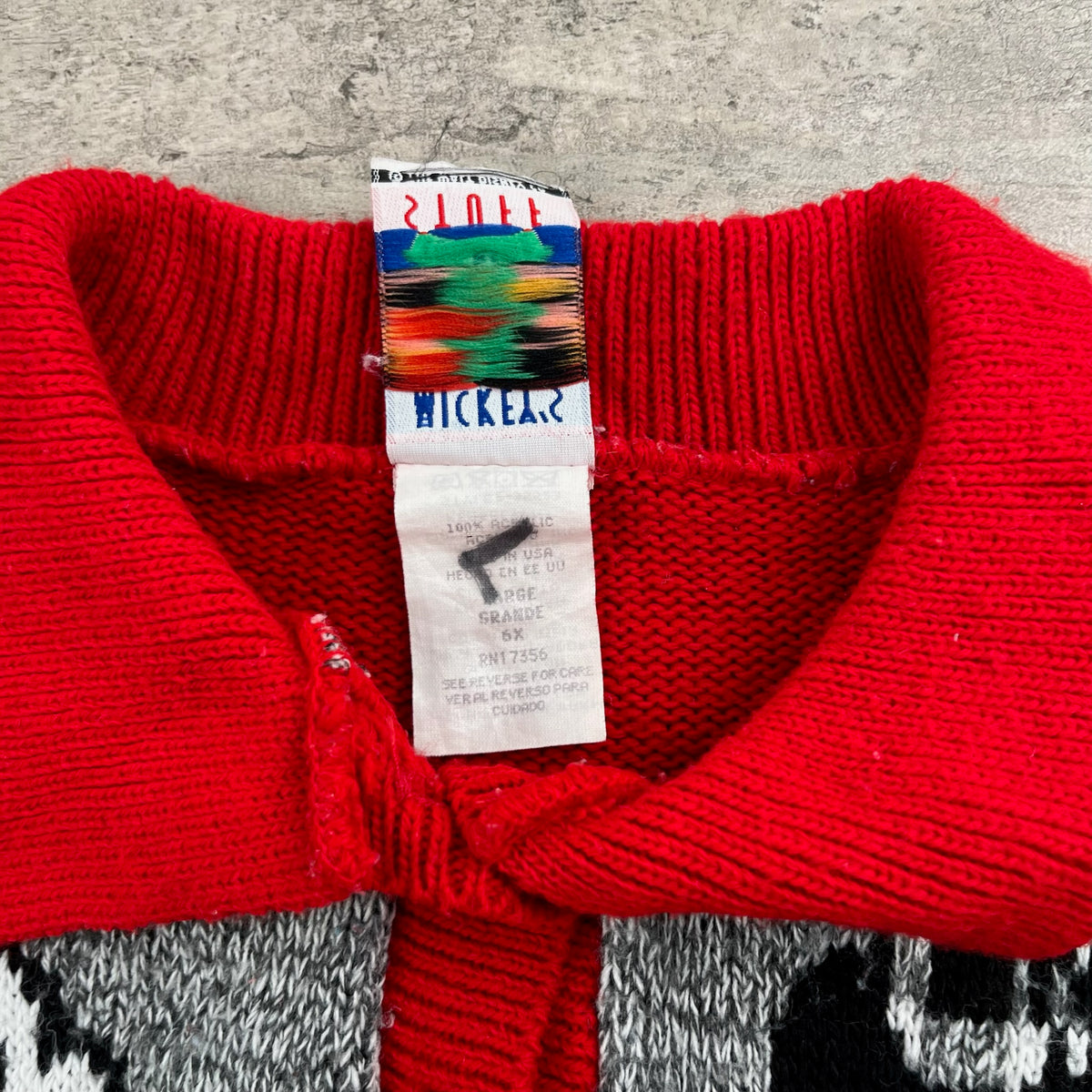 Vintage Mickey and Minnie Knit 3T